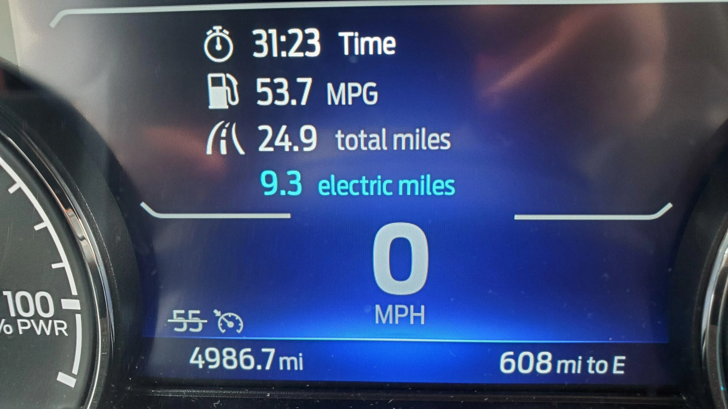 Ford Maverick 600 Miles Per Tank Hybrid Maverick club 20220611_155034