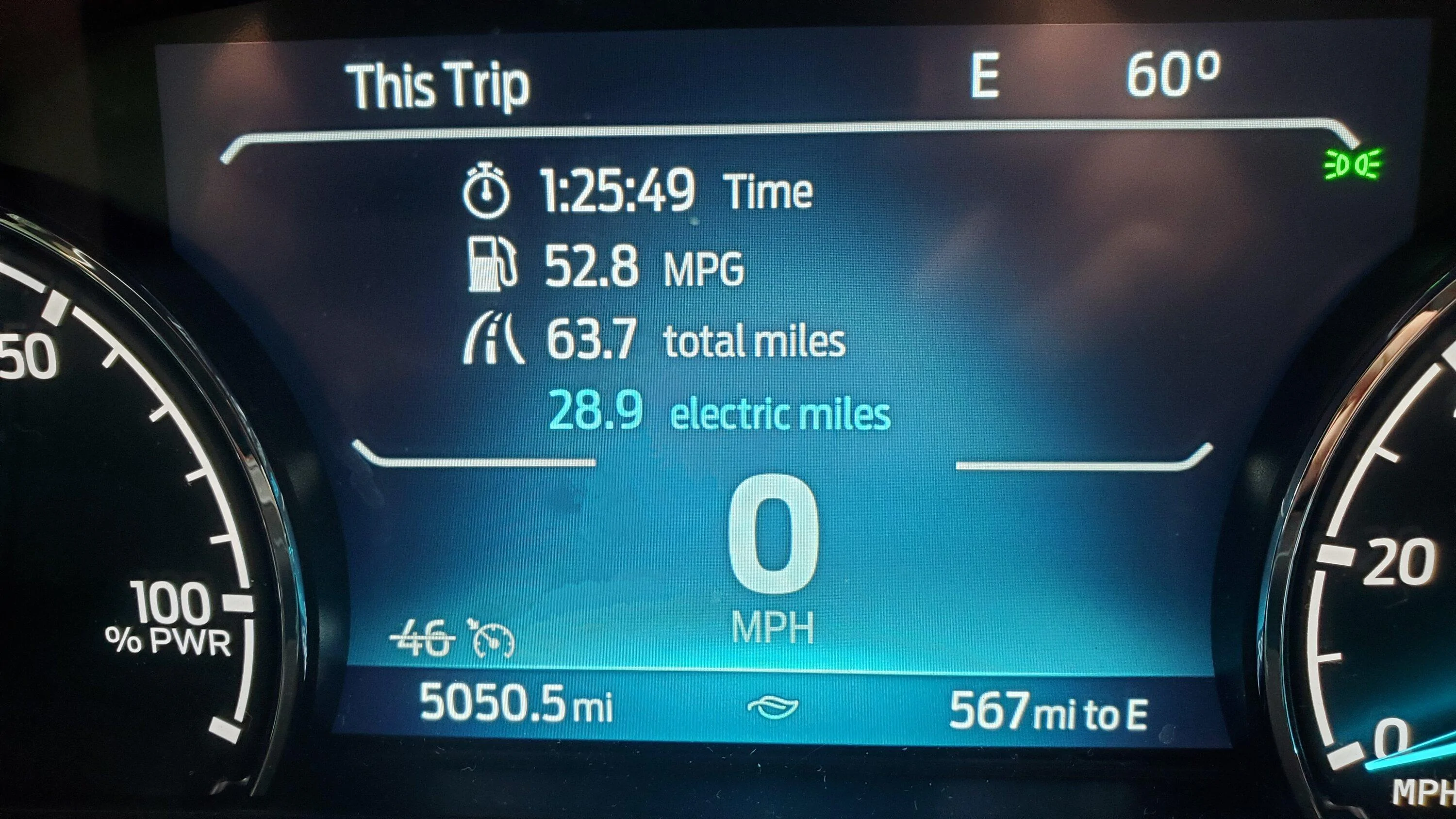 Ford Maverick 600 Miles Per Tank Hybrid Maverick club 20220611_172929