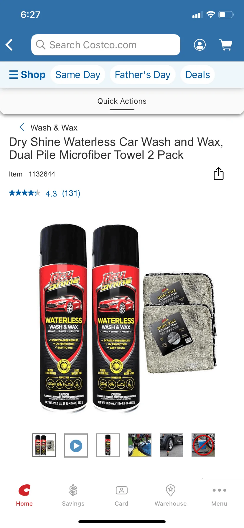 Ford Maverick Waterless wash opinions 76F940E1-120E-4BD0-BF3E-C93B1A0B923E