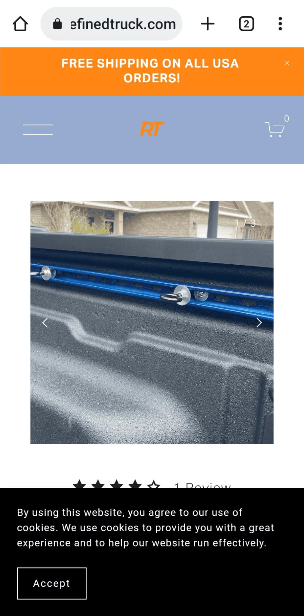 Ford Maverick Easy DIY BED RAILS chrome_screenshot_1655087291746