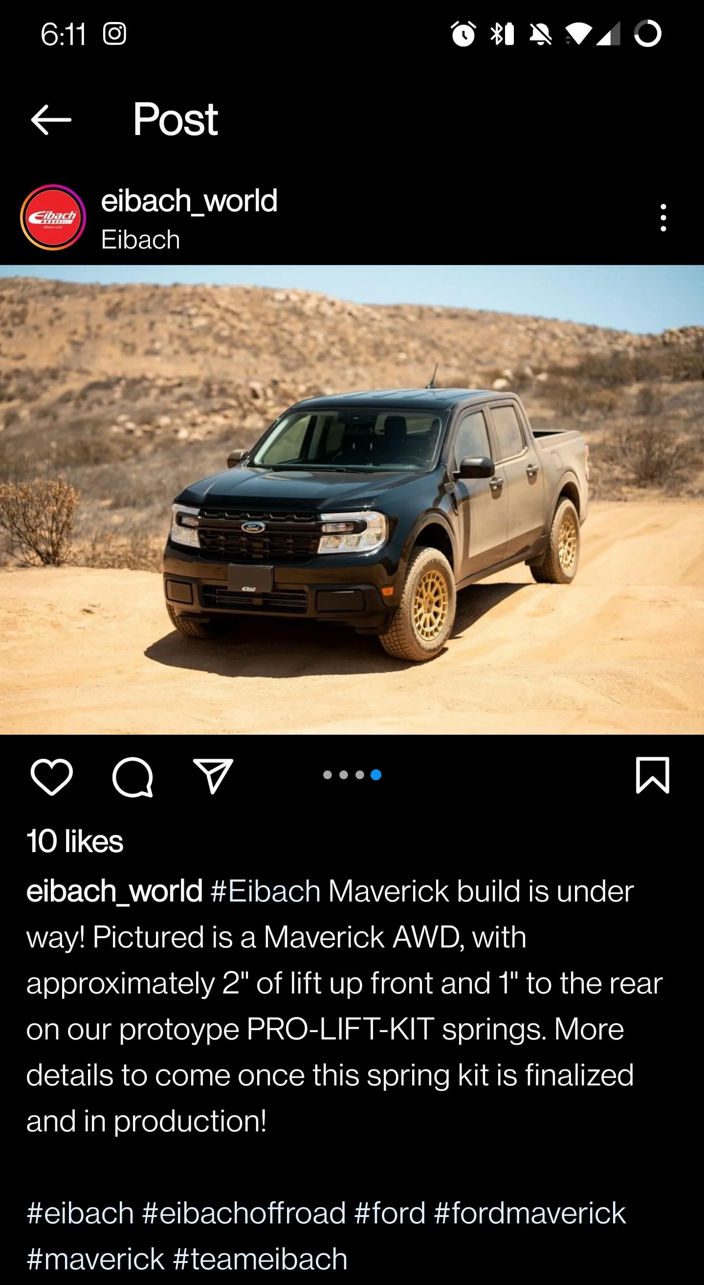 Ford Maverick SHADOW BLACK Maverick Photos Thread Screenshot_20220615-061117