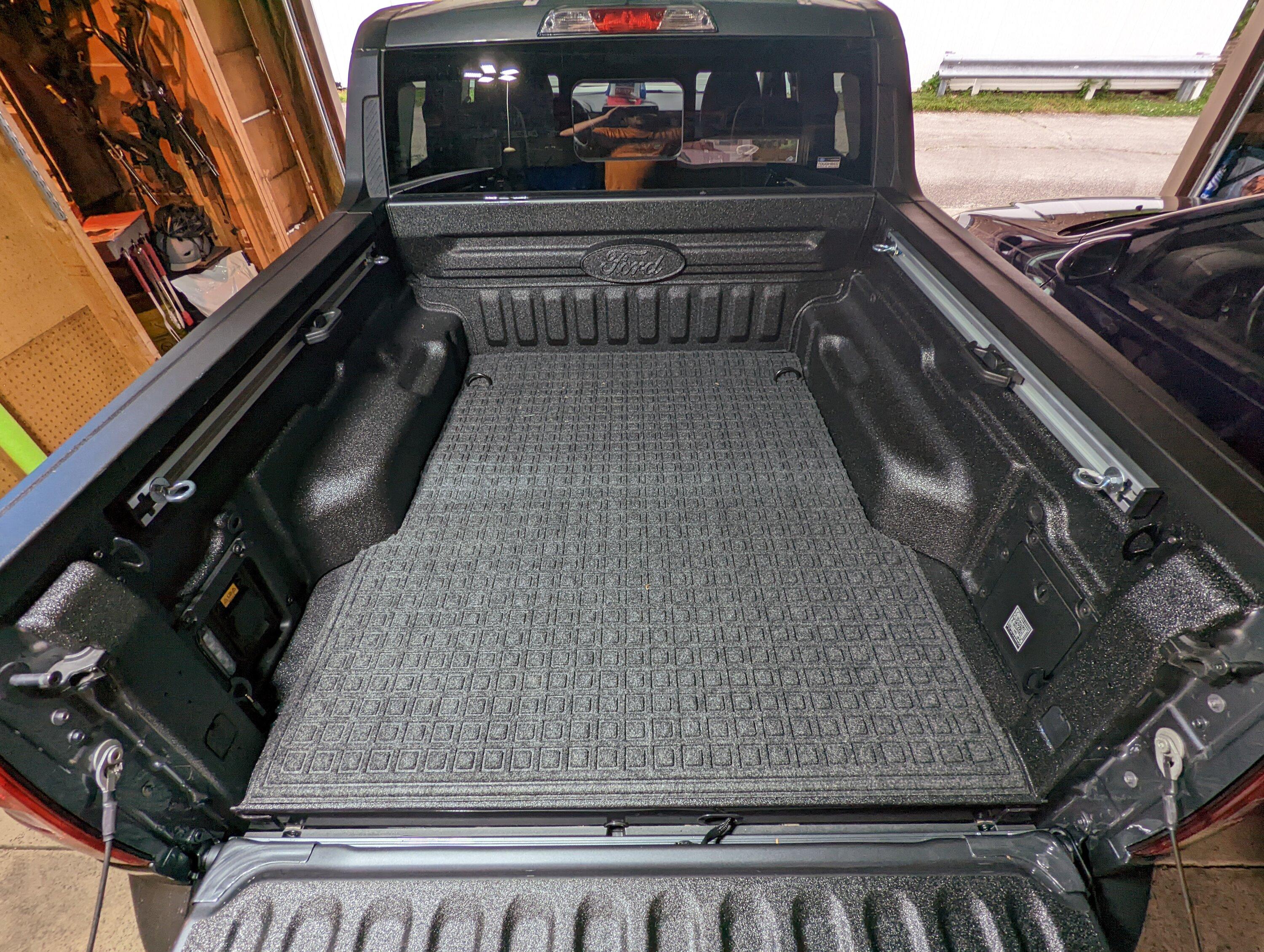 Ford Maverick New Bed Mat Installed PXL_20220612_004311921
