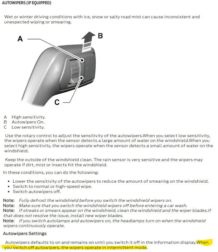 Ford Maverick [REQUEST] - Enable Rain-Sensing Automatic Wipers WITH ForScan 1655322952617