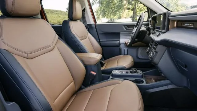 Ford Maverick 2023 Ford Ranchero is a Brand-New Unibody 2023-Ford-Ranchero-interior