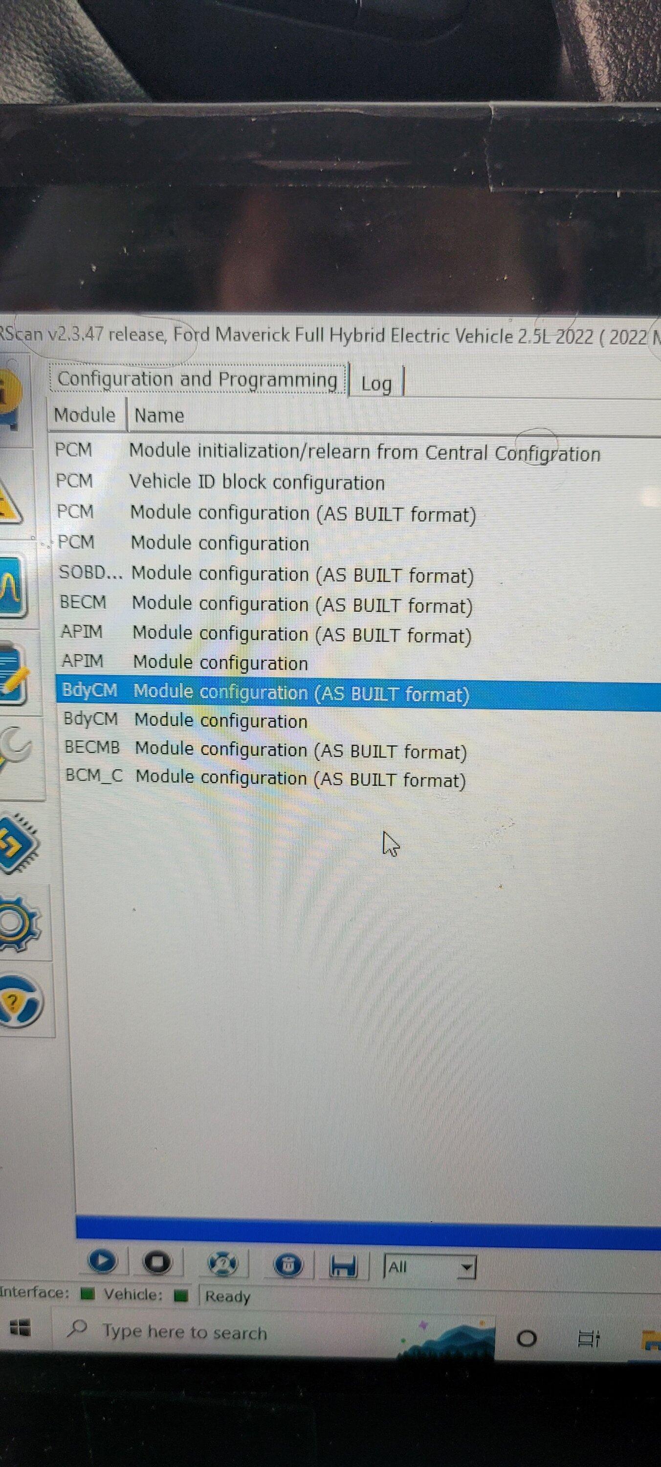 Ford Maverick ForScan Mod: Enable Off-Road Screen on 6.5" Display (Confirmed Working) 20220615_192322