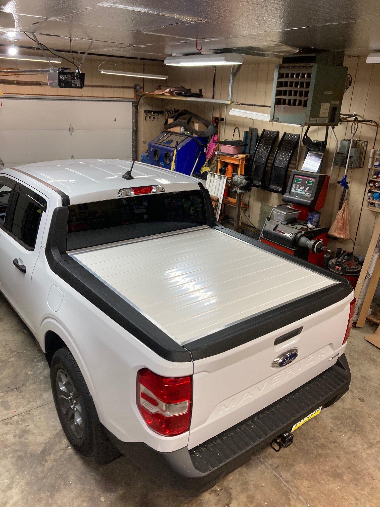 Ford Maverick Homemade tonneau cover IMG_5657
