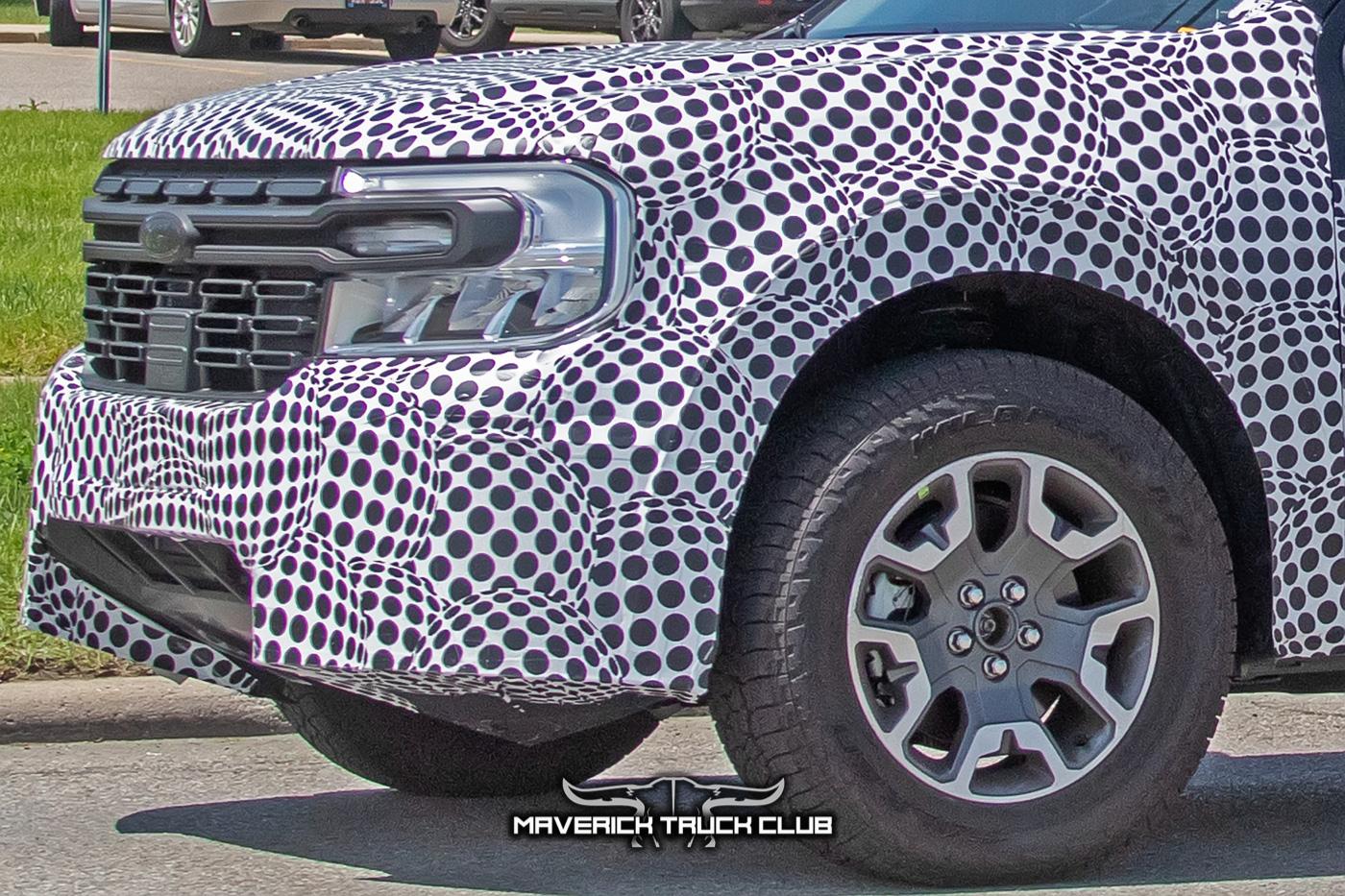 Ford Maverick 📸 Spotted: Mystery New Maverick Model With High Clearance Off-Road Bumper and Tires mystery-maverick-new-model-variant-spied-11