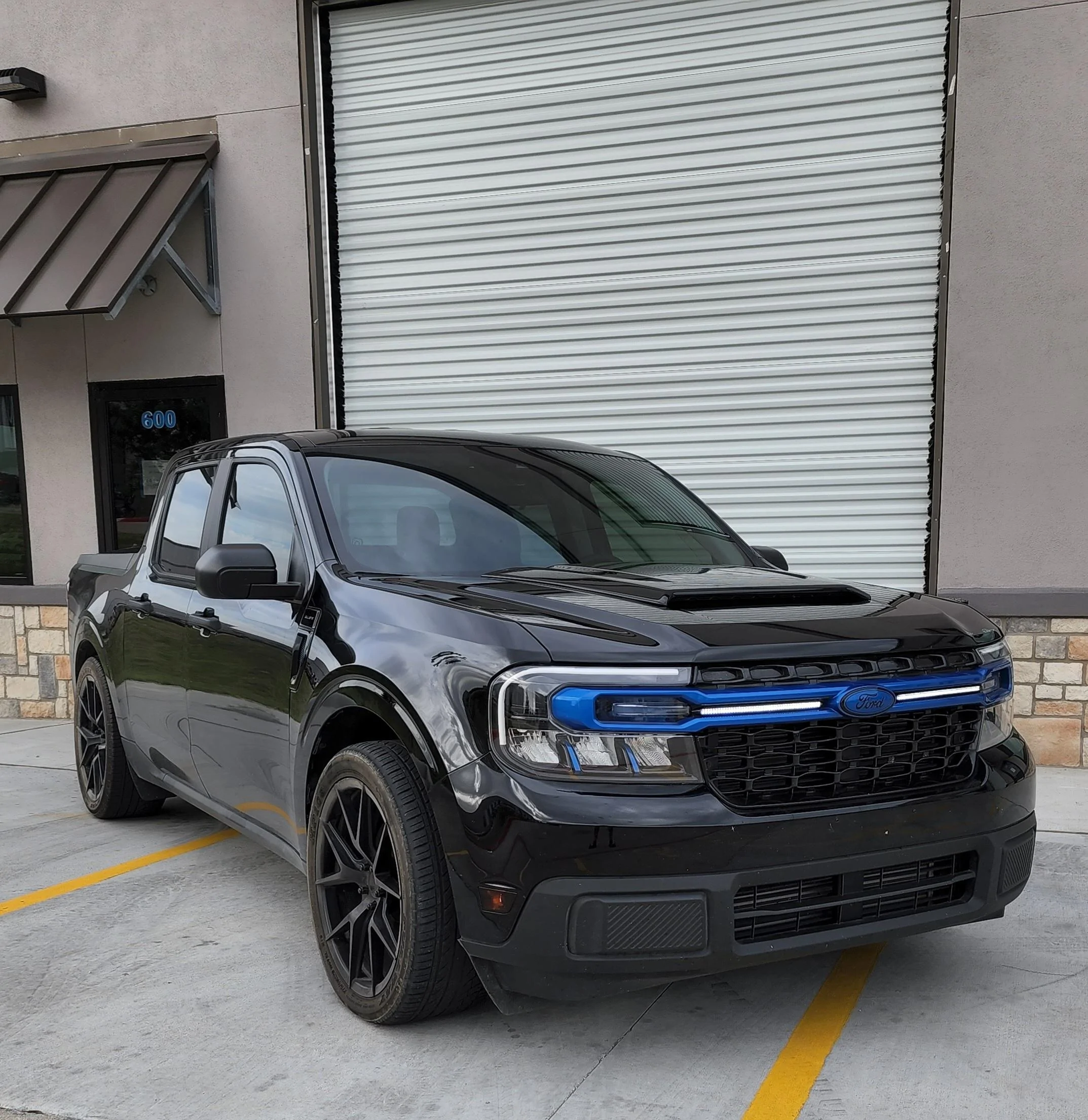 Ford Maverick Hood scoop install -how to 20220614_190325