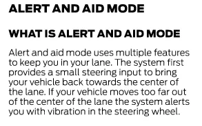 Ford Maverick Lane Keep only works with cruise on? 1655491005308