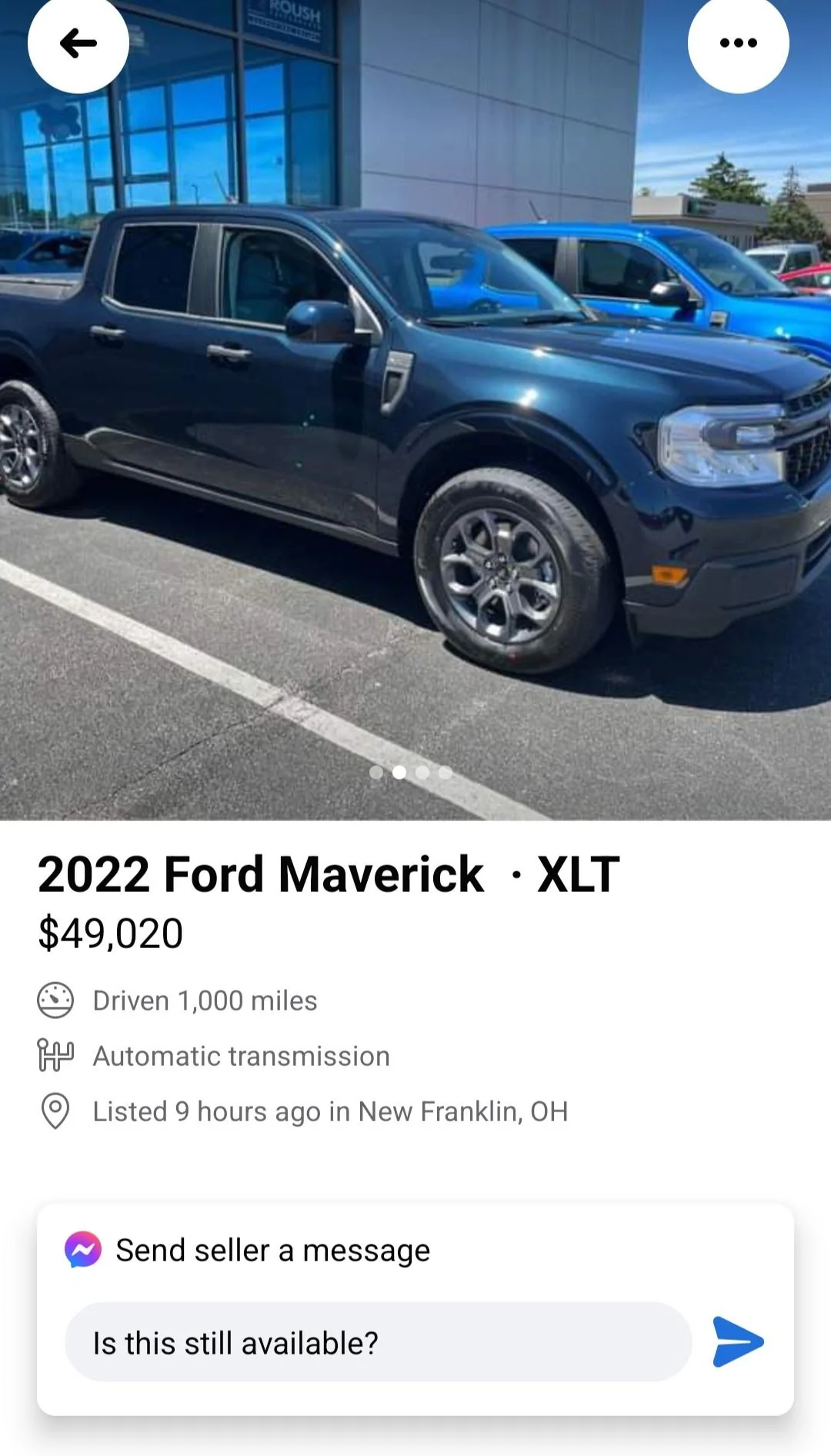 Ford Maverick 50k absurdity Screenshot_20220617-212921_Facebook