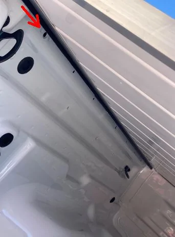 Ford Maverick Homemade tonneau cover t1