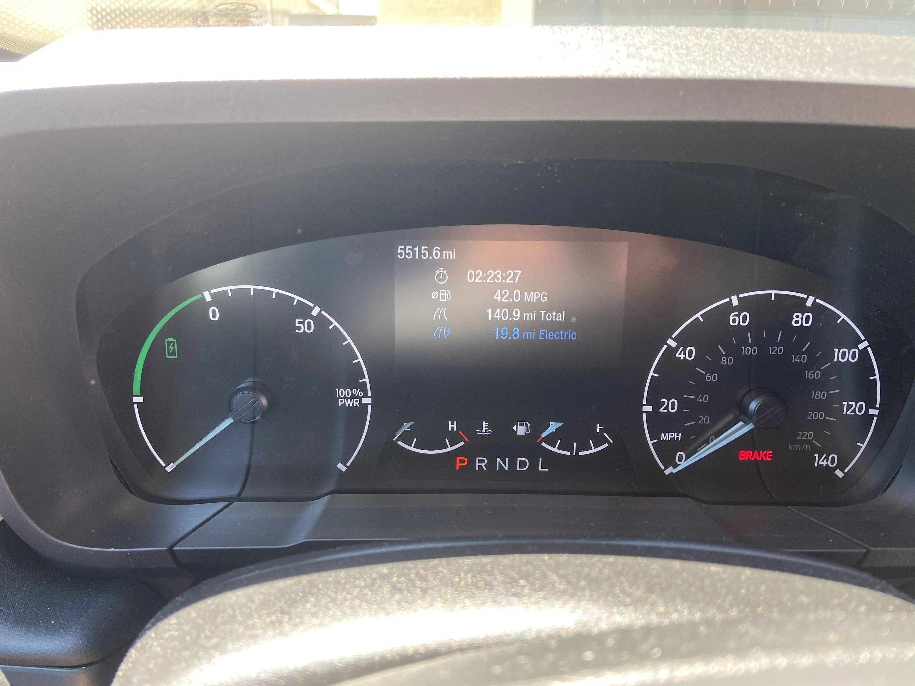 Ford Maverick First longer drive hybrid MPG. CC4CF465-69B7-4846-902B-801FF2227EAB