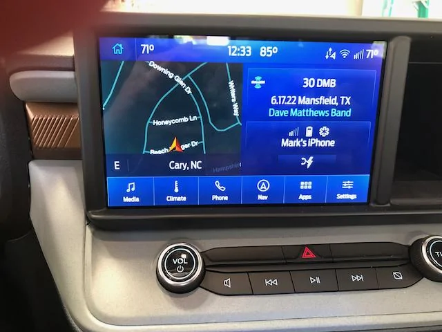 Ford Maverick Adding Navigation to the Maverick Lariat IMG_2963