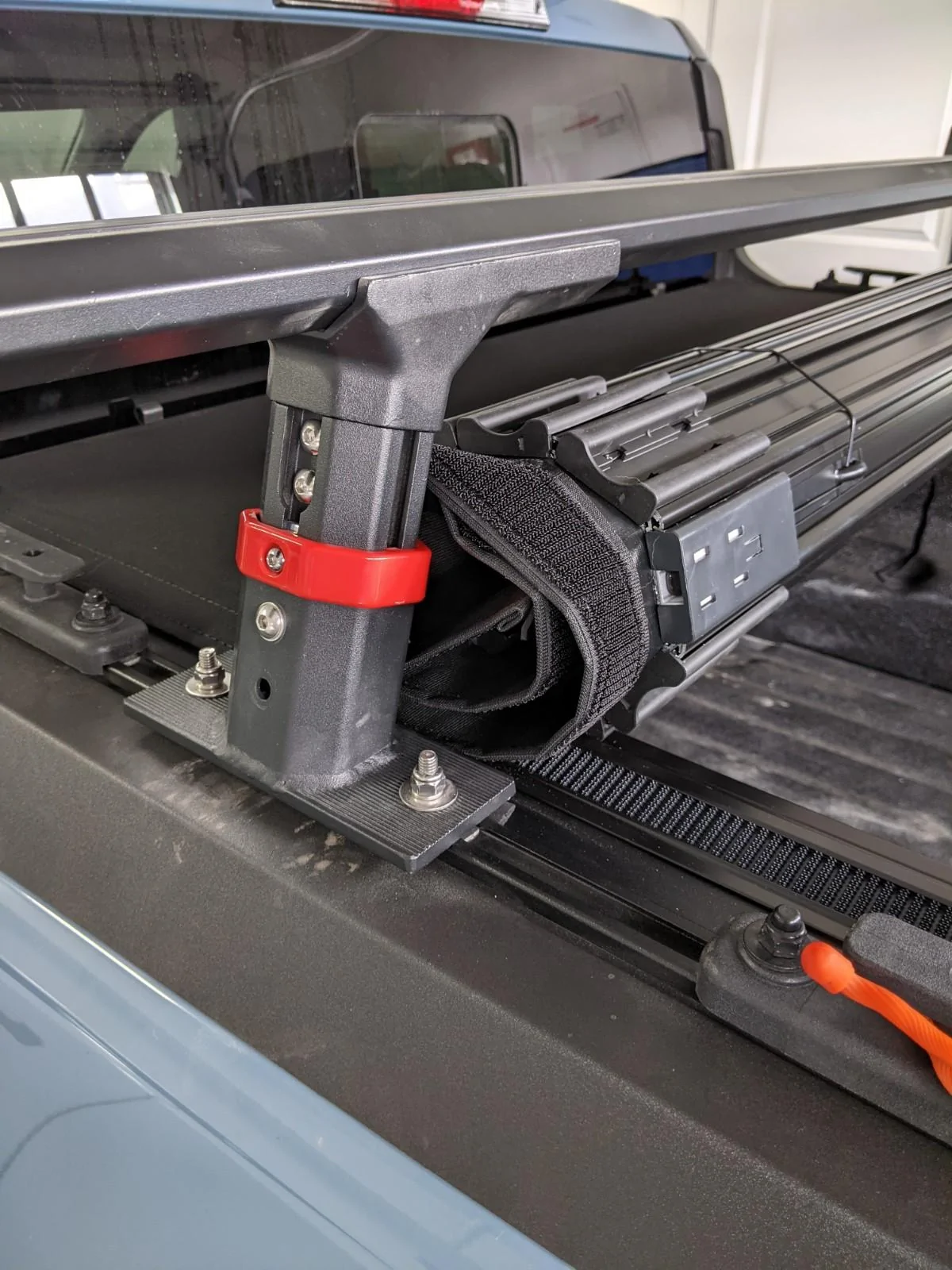Ford Maverick Mid-profile Rack with Elevate TS Rail with Truxedo Hard Roll-Up Bed Cover pxl_20211209_184307008-jpg