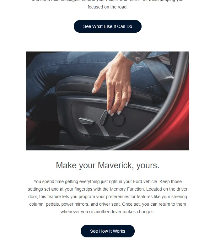 Ford Maverick Ford, why send this if it's not true? 1655732779997