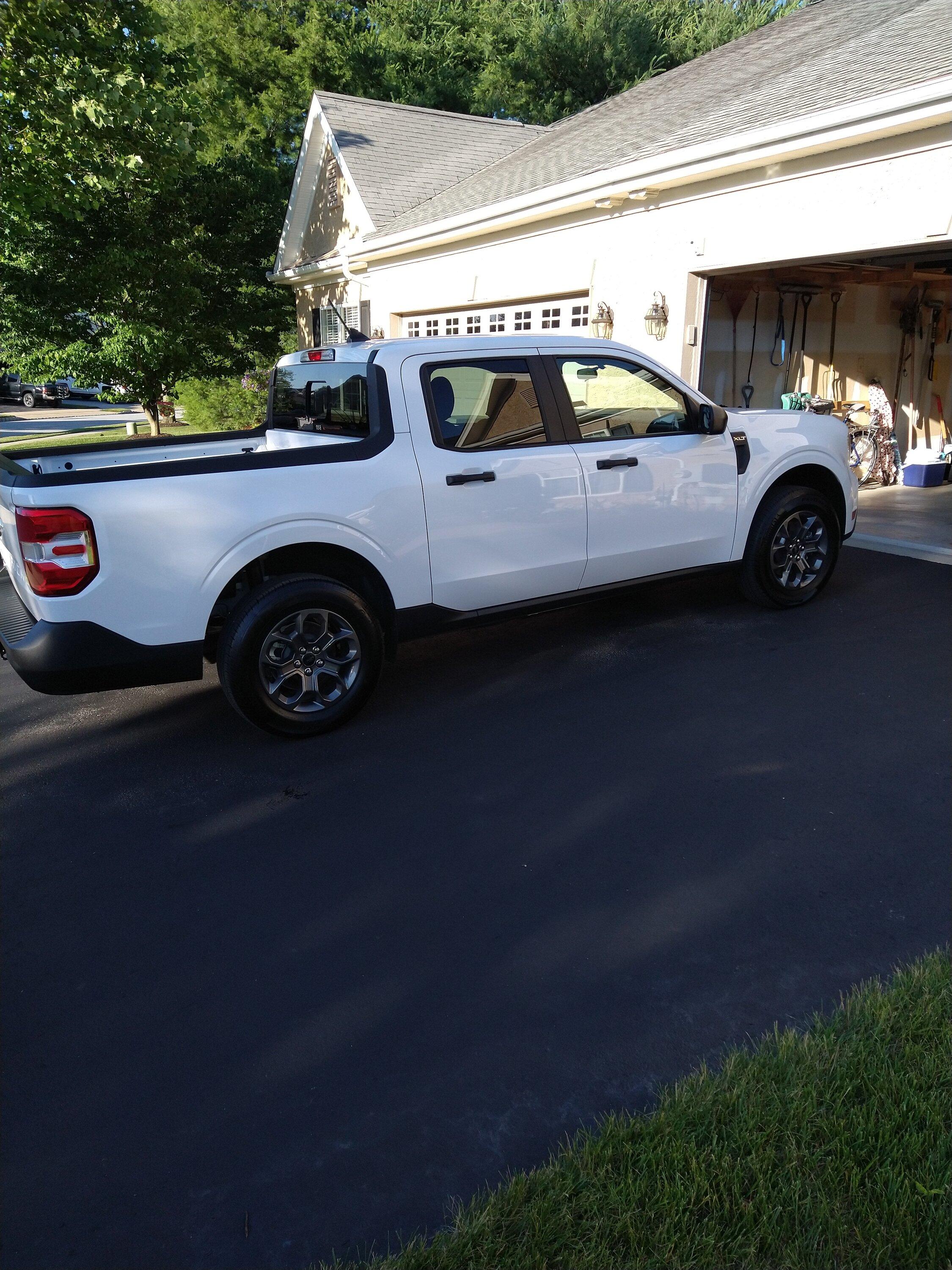 Ford Maverick Homemade tonneau cover IMG_20220617_185306802
