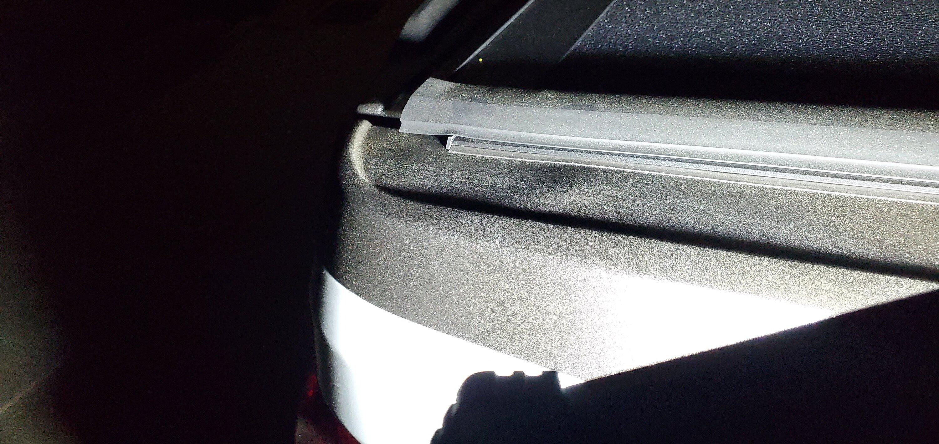 Ford Maverick Anyone have the side plastic warping? 20220620_213309