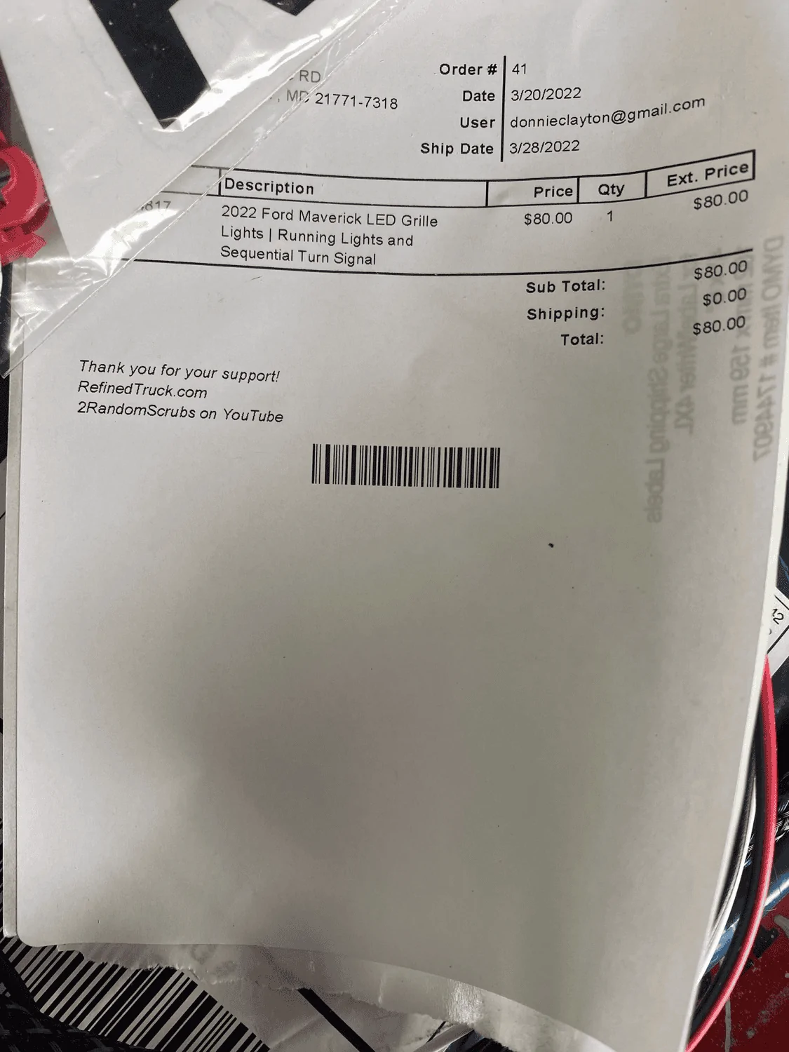 Ford Maverick Refined truck sequential turn signal kit 1655824188273