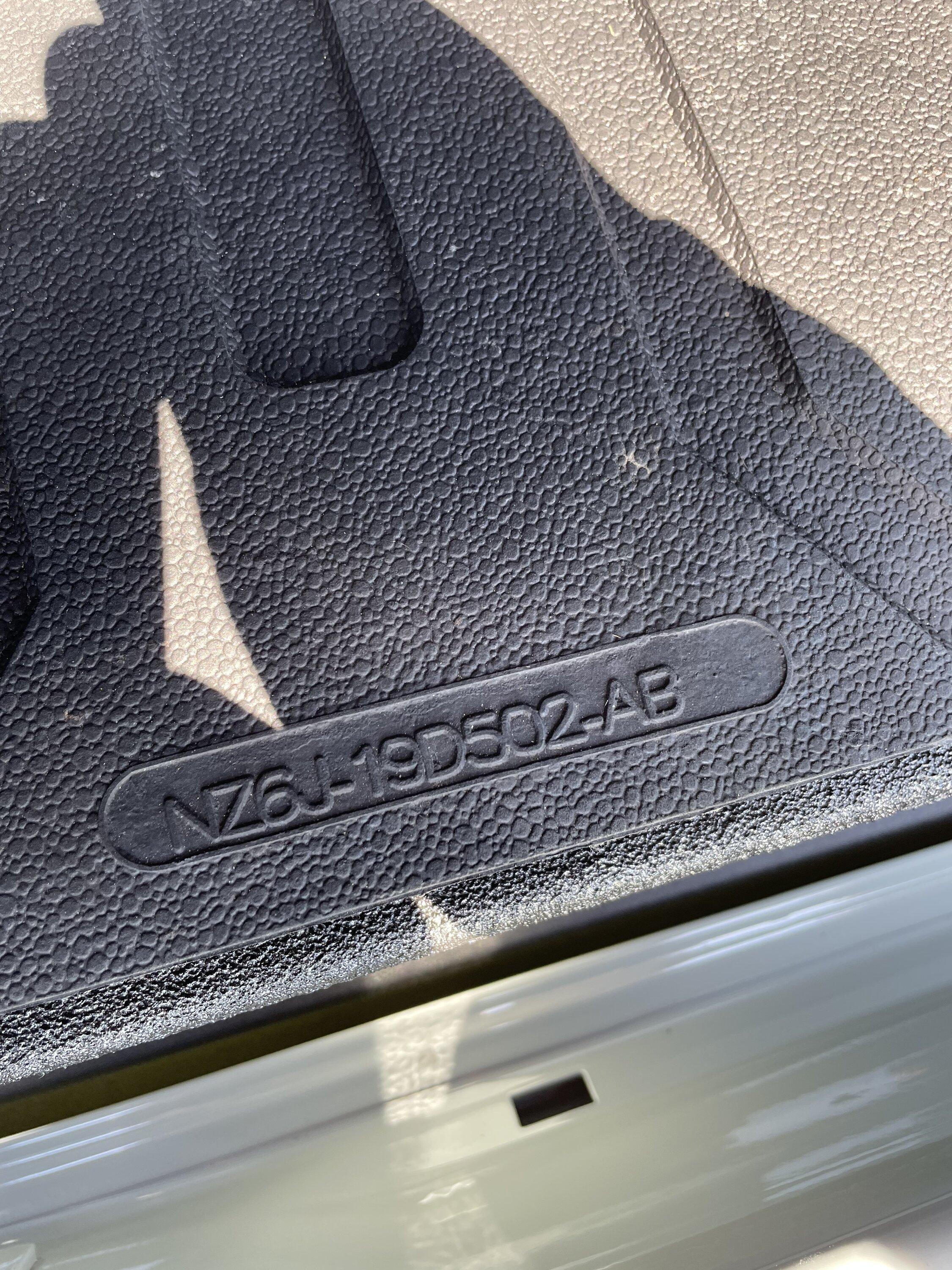 Ford Maverick Rubber OEM Bed Mat 2 Different model numbers 9F5C876E-7E13-475B-8FD7-4A825D1067BA