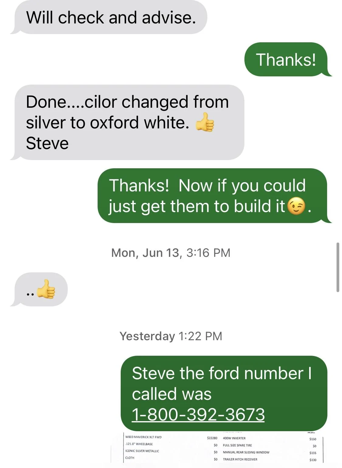 Ford Maverick My Order suddenly doesn’t exist - Oct 9 Hybrid A77AD747-E50B-49CE-8FB5-1499107B8B66