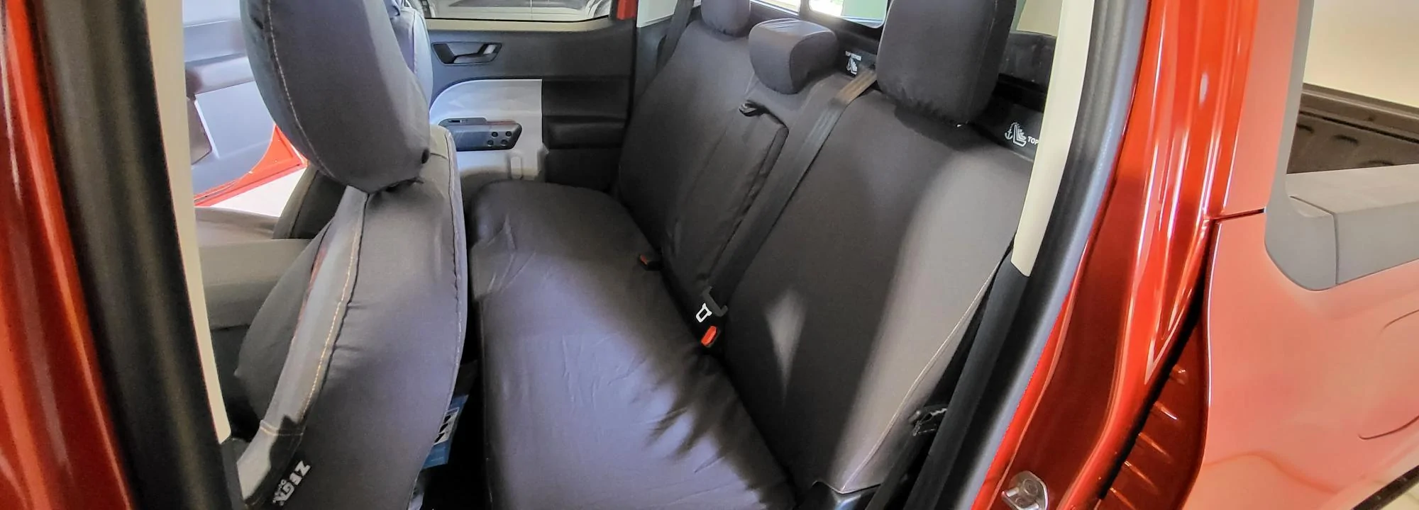 Ford Maverick New Seat Covers Installed! 20220622_105919