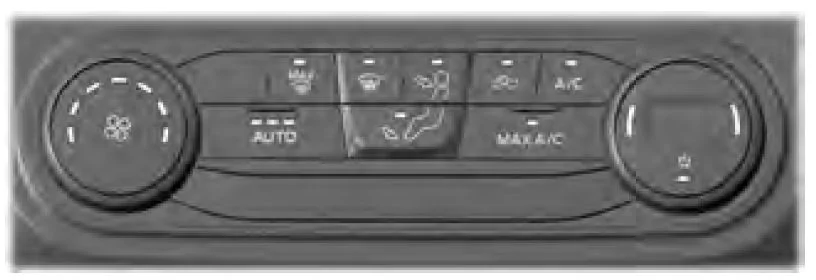 Ford Maverick No more temp read out on dial? Single Automatic Temperature Control