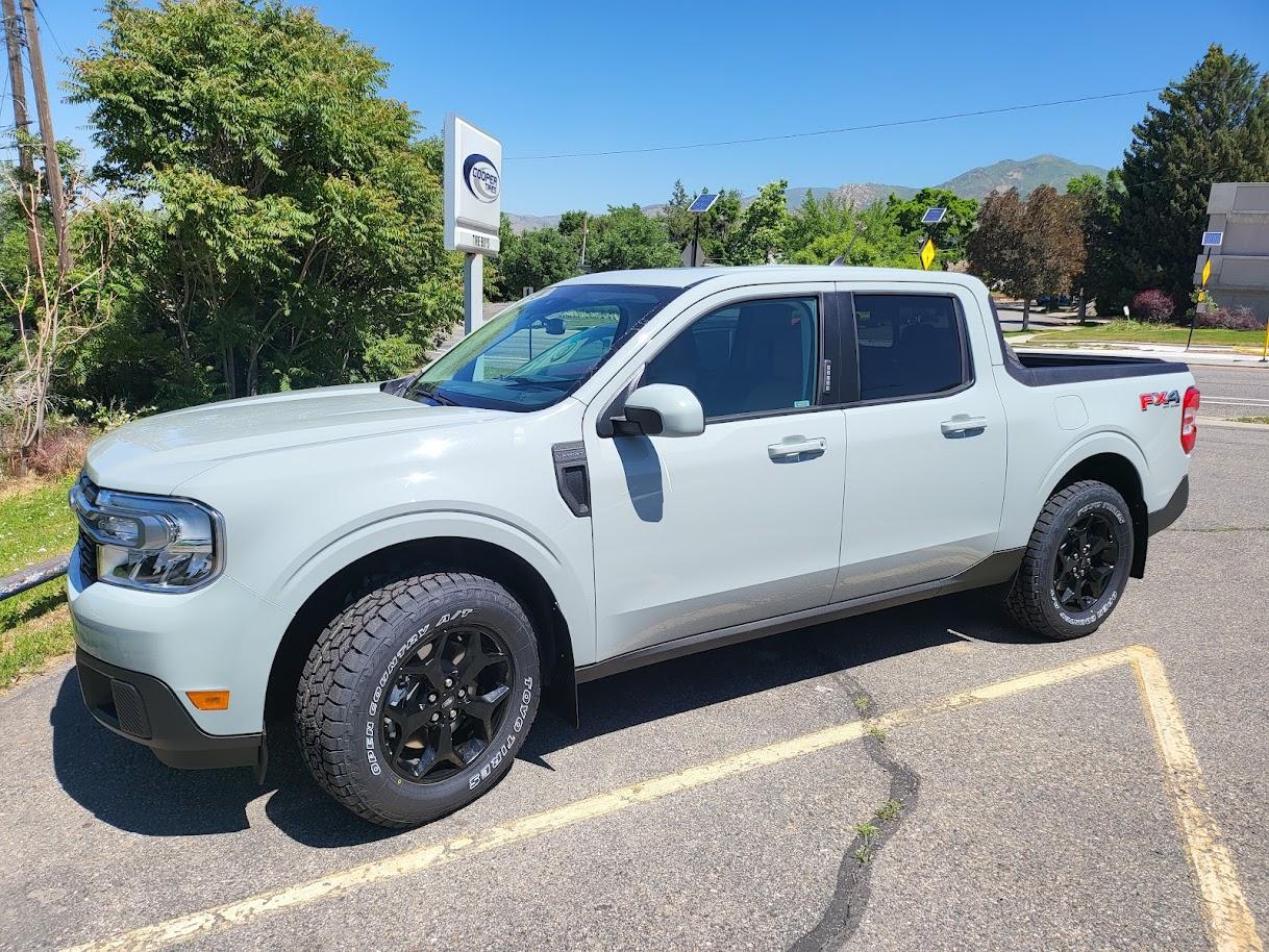 Ford Maverick 245/65R17 Toyo Open Country AT III tires installed + MPG results on Maverick XLT 2.0 AWD AT3