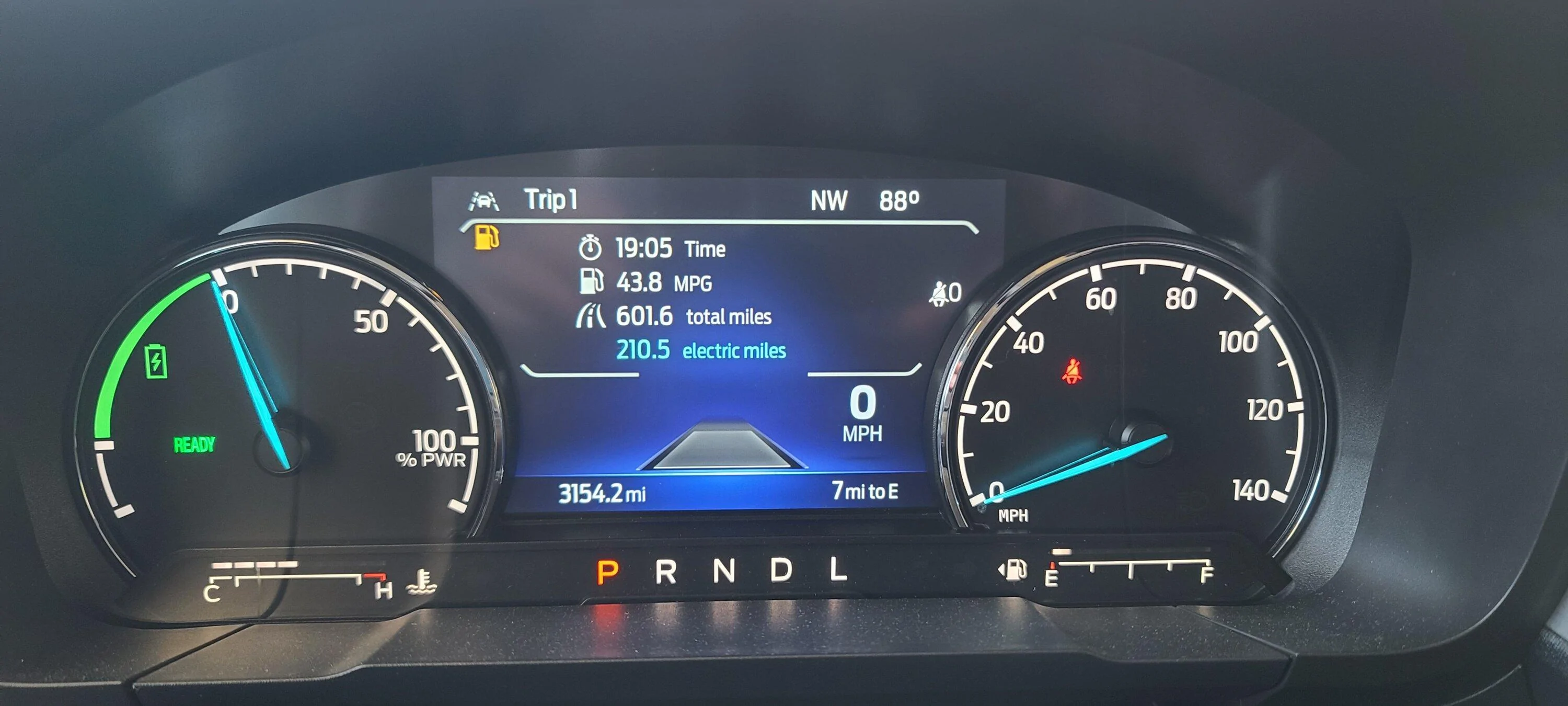 Ford Maverick 600 Miles Per Tank Hybrid Maverick club 20220624_153410