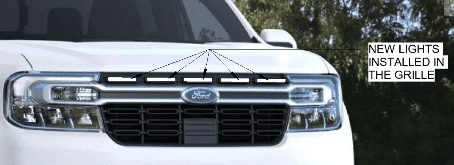 Ford Maverick Front Grill Lighting Concept 1656107229895
