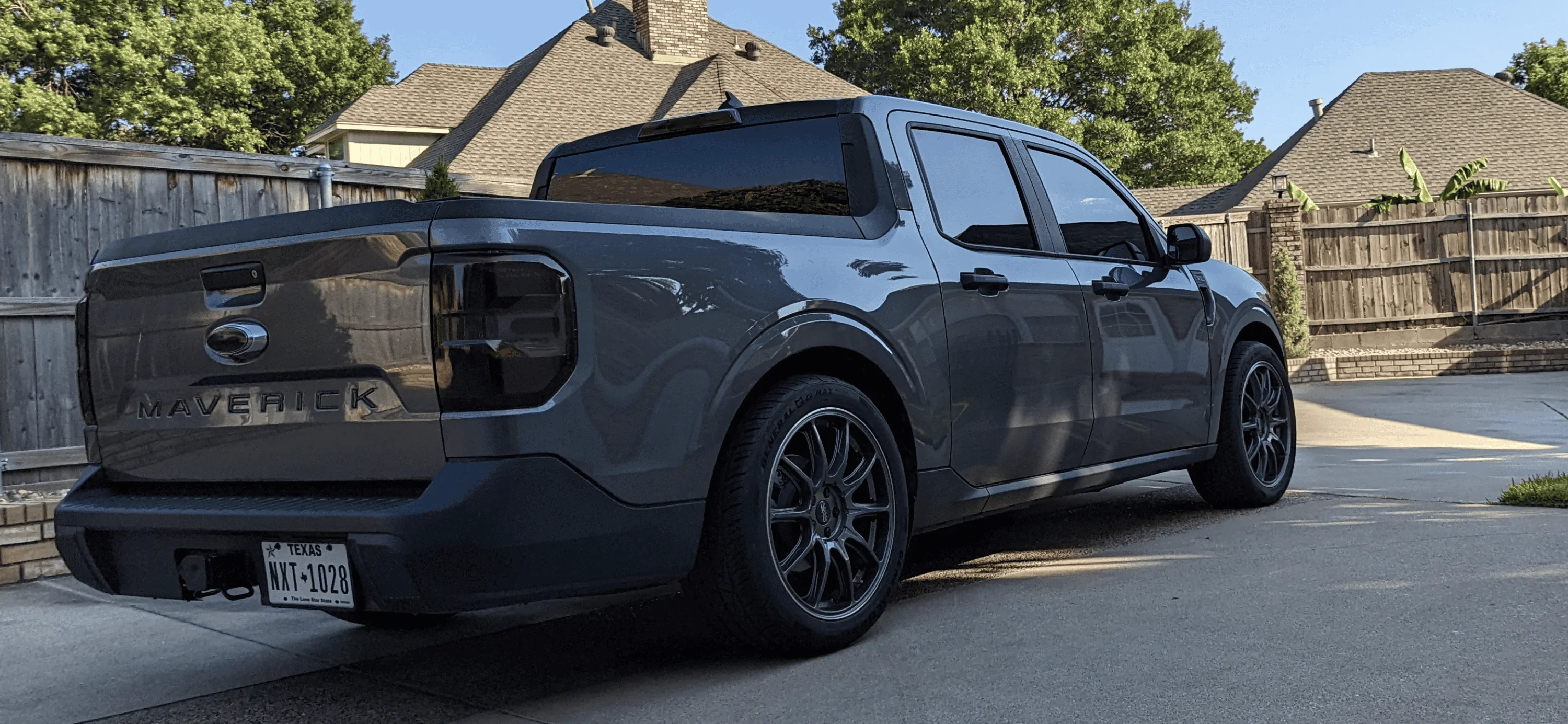 Ford Maverick Tinted tail lights, sides, windshield + OZ Racing aftermarket wheels Screenshot_20220624-180622
