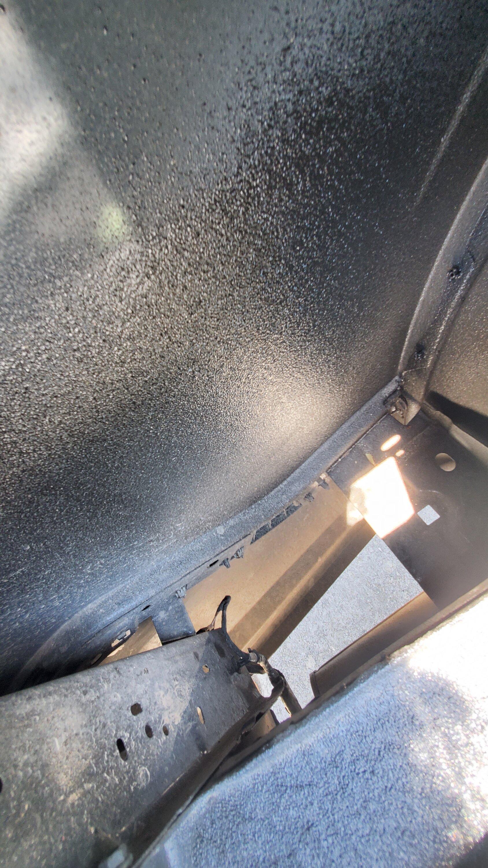 Ford Maverick Space inside the rear fenders, around the storage cubby area. 20220625_144539