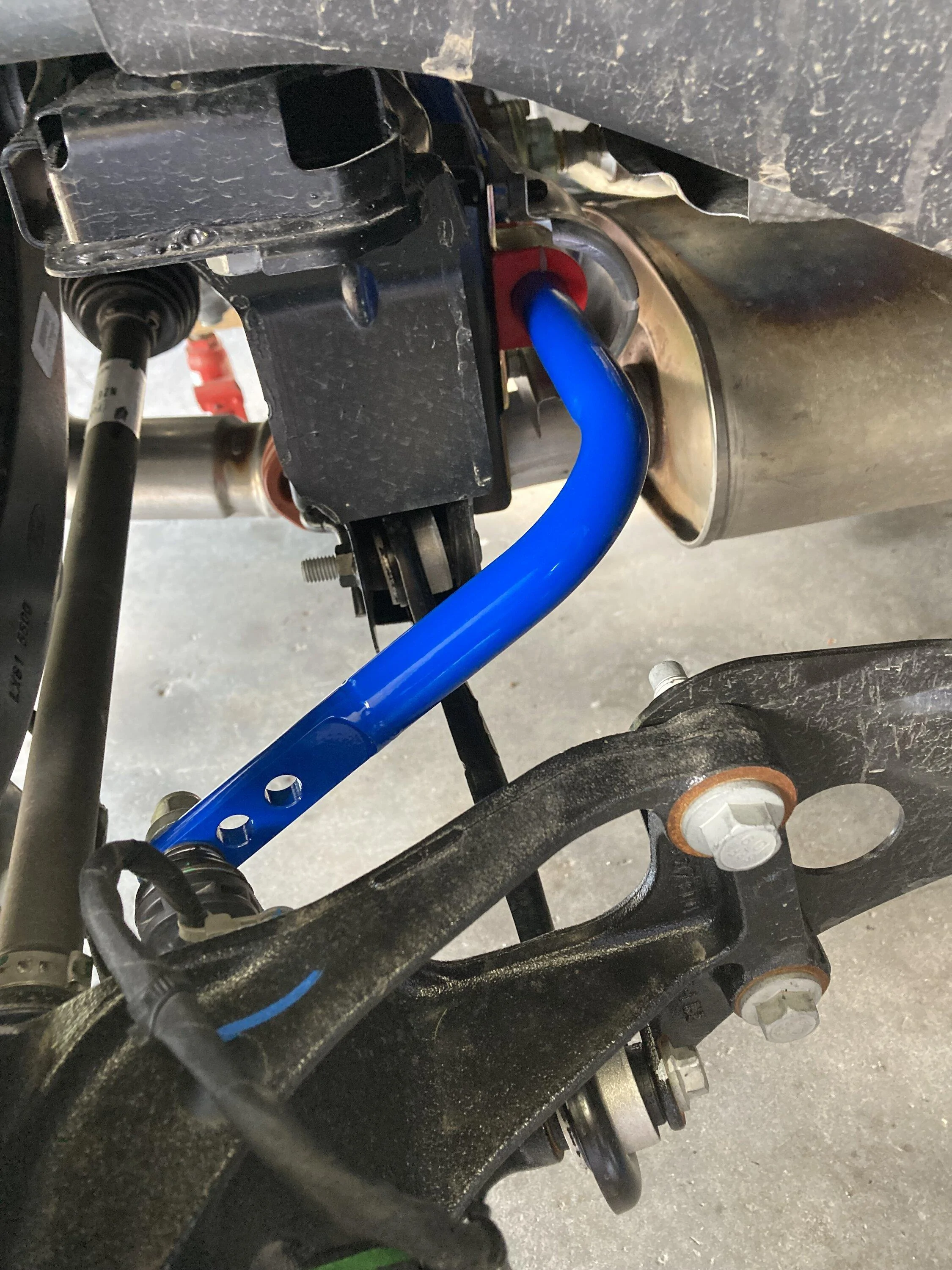 Ford Maverick Steeda Rear Sway Bar DIY install and review IMG_0591