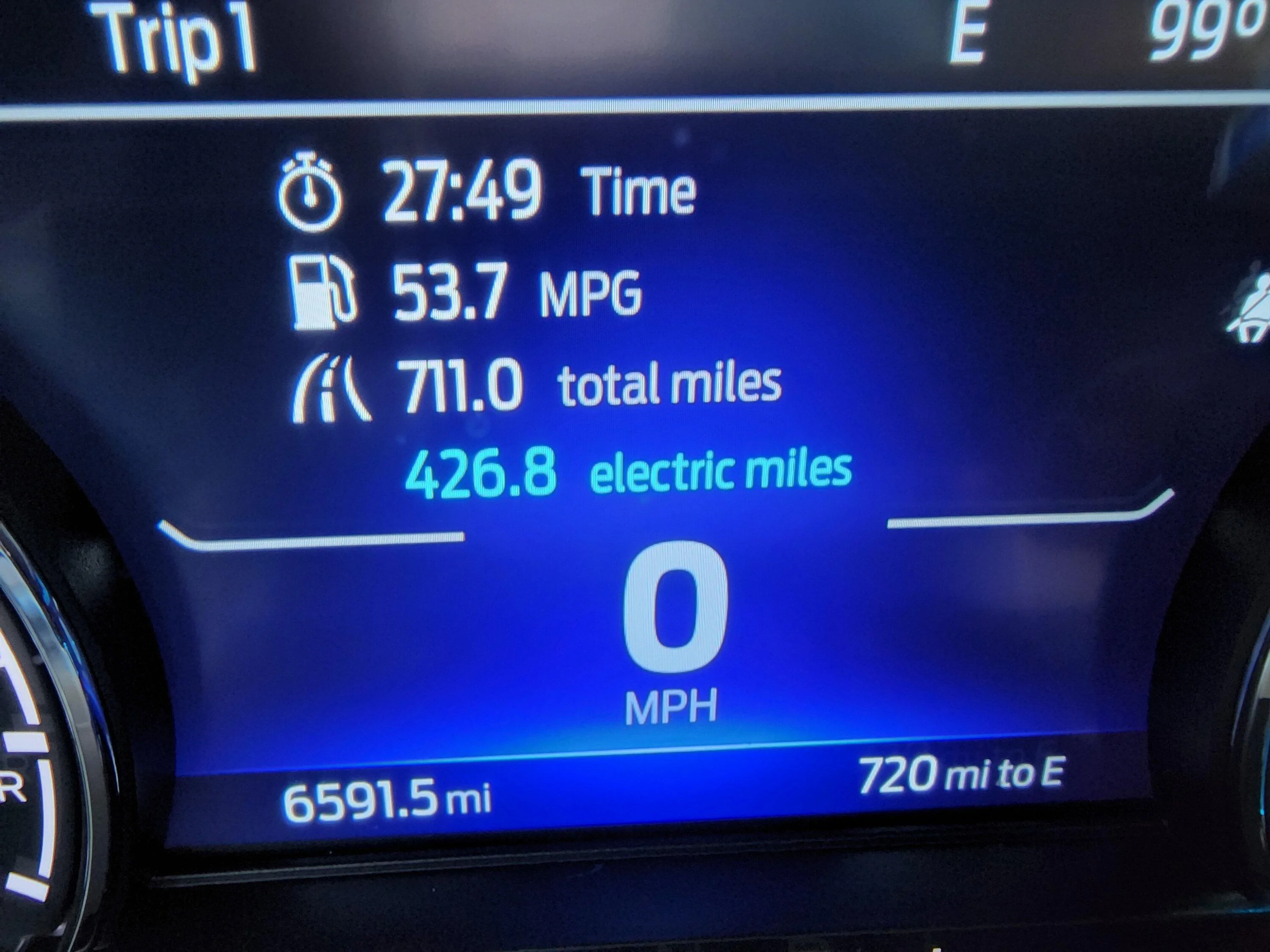Ford Maverick Disappointing 31.5 mpg on 850 miles trip: LA-Arizona-LA 20220626_132115