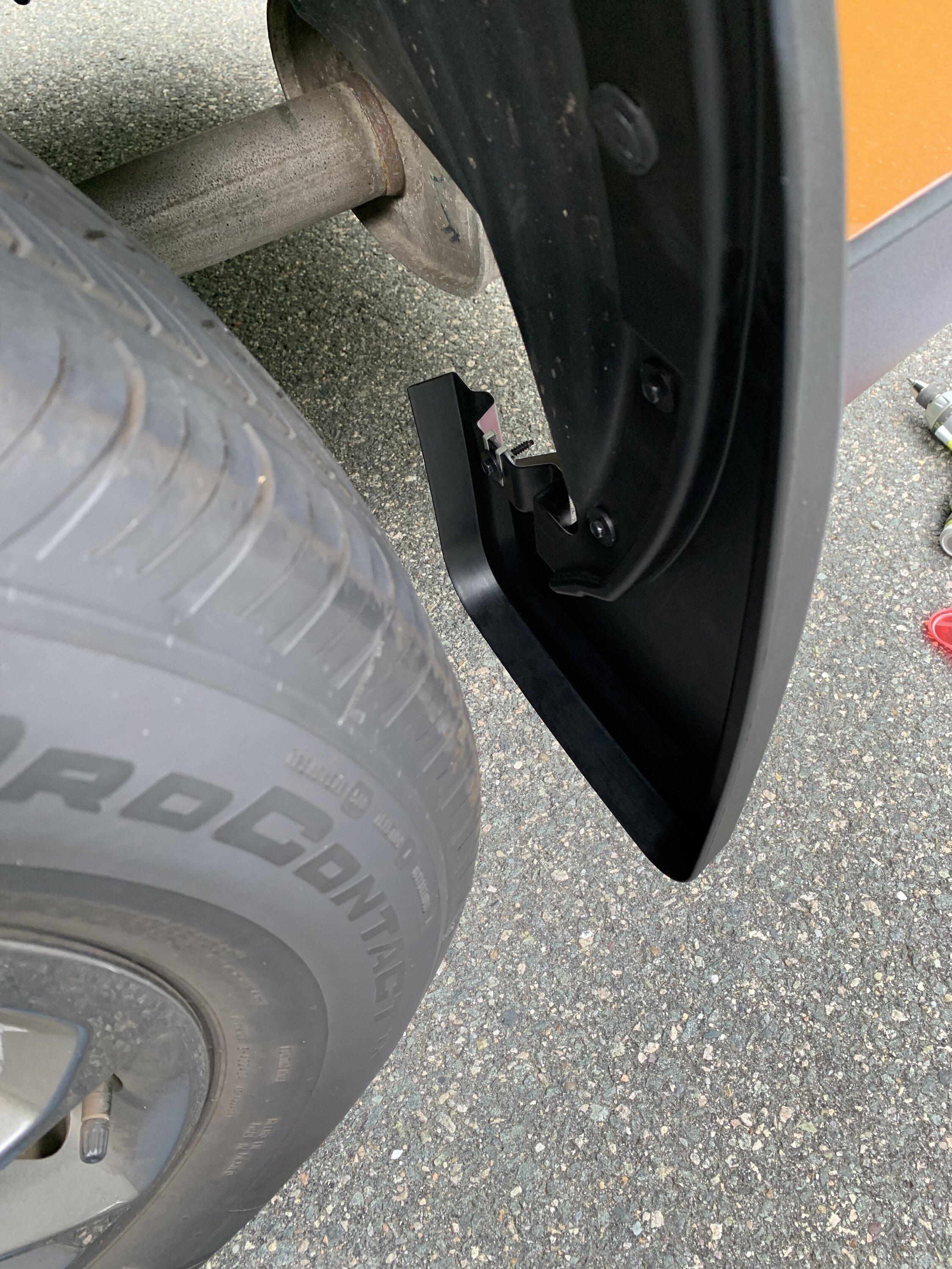 Ford Maverick Ford Mud Flaps Install - DIY Video & Photos B98C65D7-00E0-4544-BA36-BAB97A5CC4A5