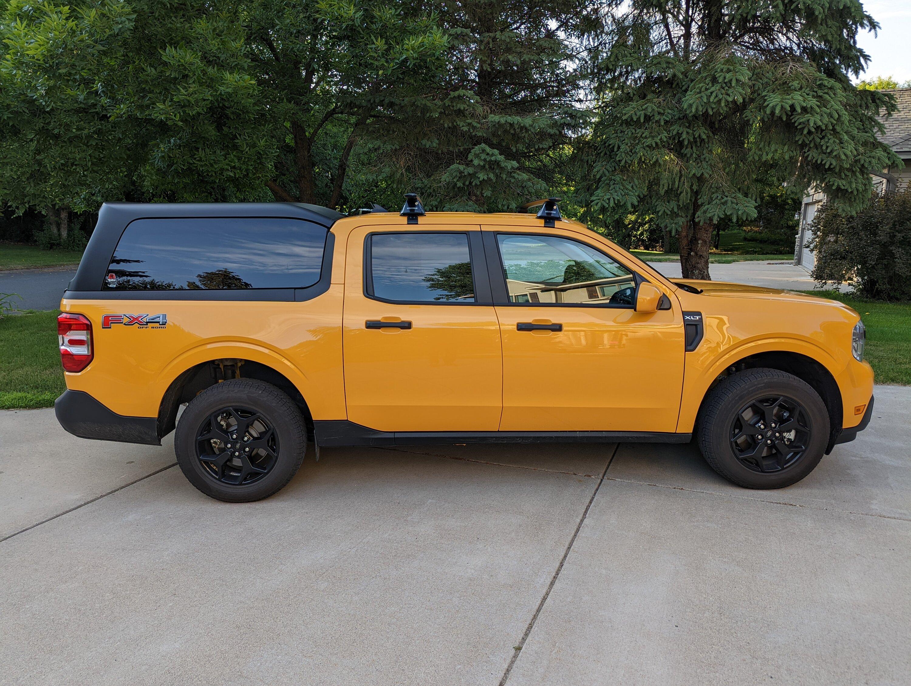 Ford Maverick Bit the bullet and ordered the Leer Snug Top PXL_20220629_001121011