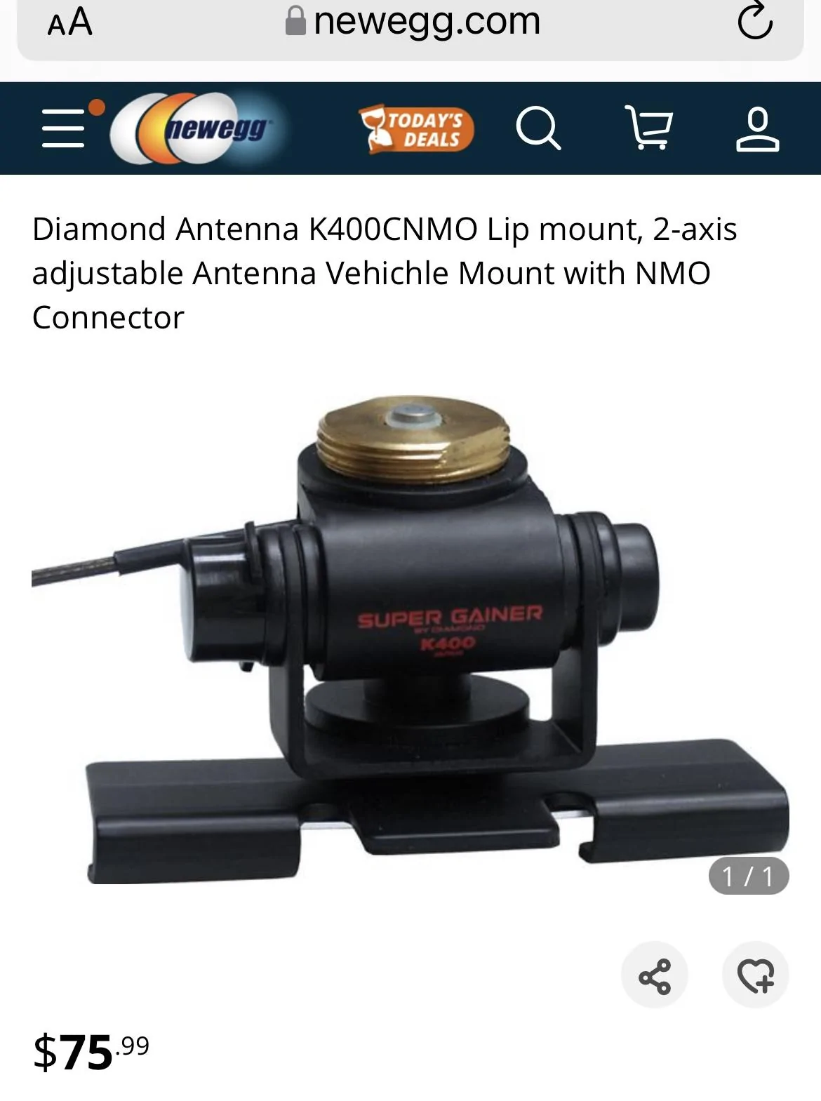Ford Maverick Where to put my CB antenna.... ant mnt