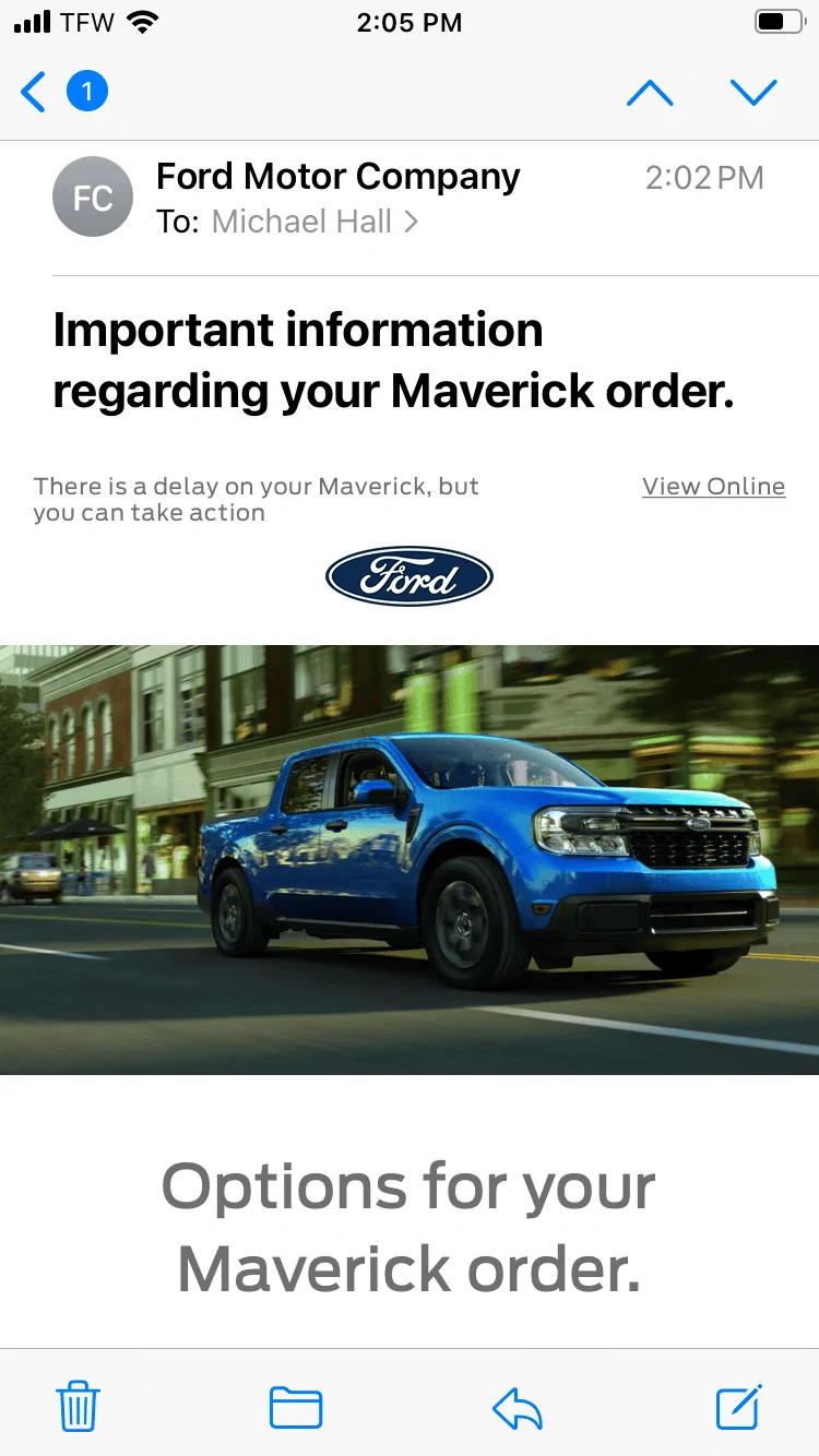 Ford Maverick For those who did the $3000 off from Granger offer - What did you order? 30A4073D-D40D-4573-8BAB-9E3D9AC2074C