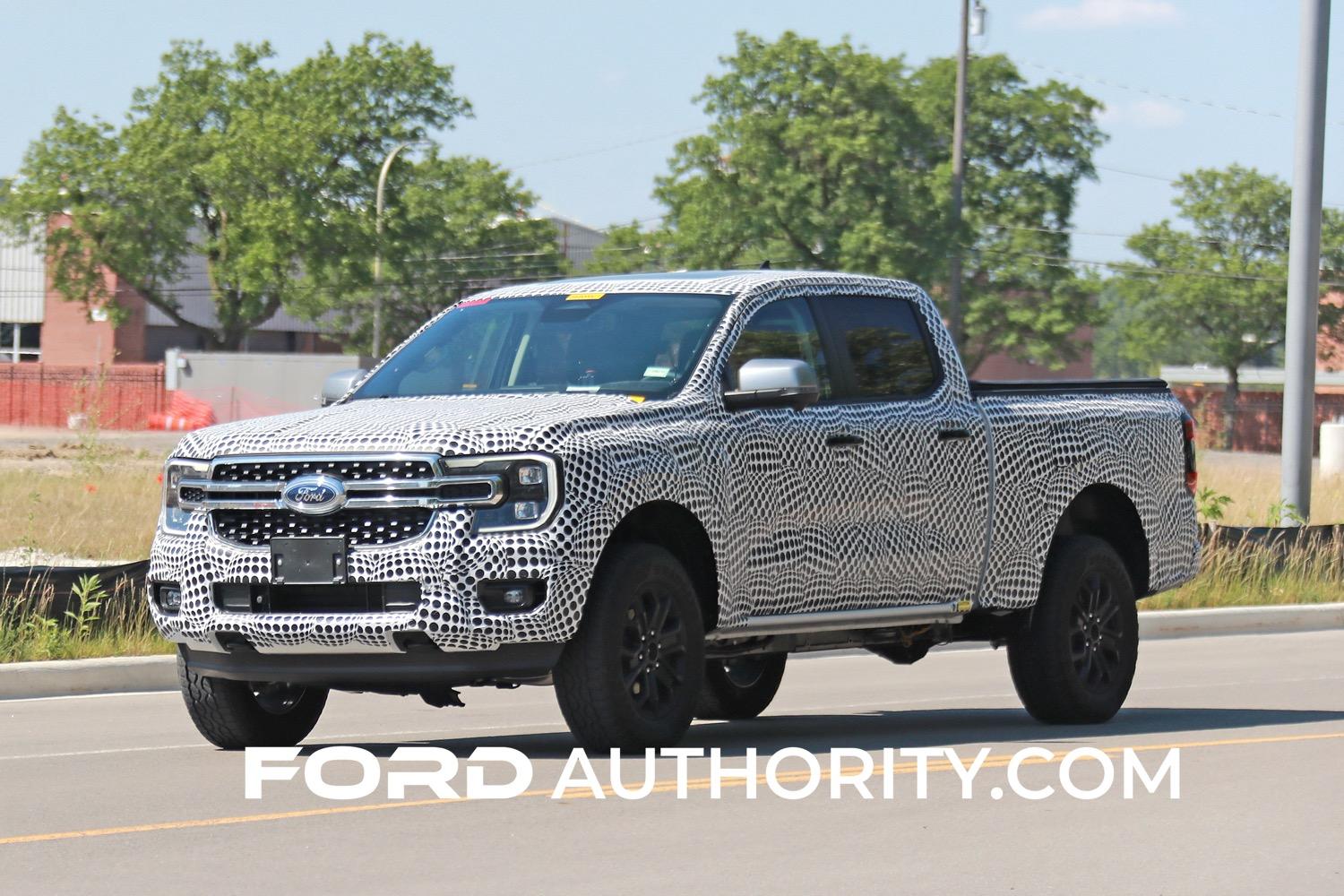 Ford Maverick July 28– 2023 Chevy Colorado Release 2024-Ford-Ranger-Super-Crew-Long-Bed-Prototype-Spy-Shots-June-2022-001