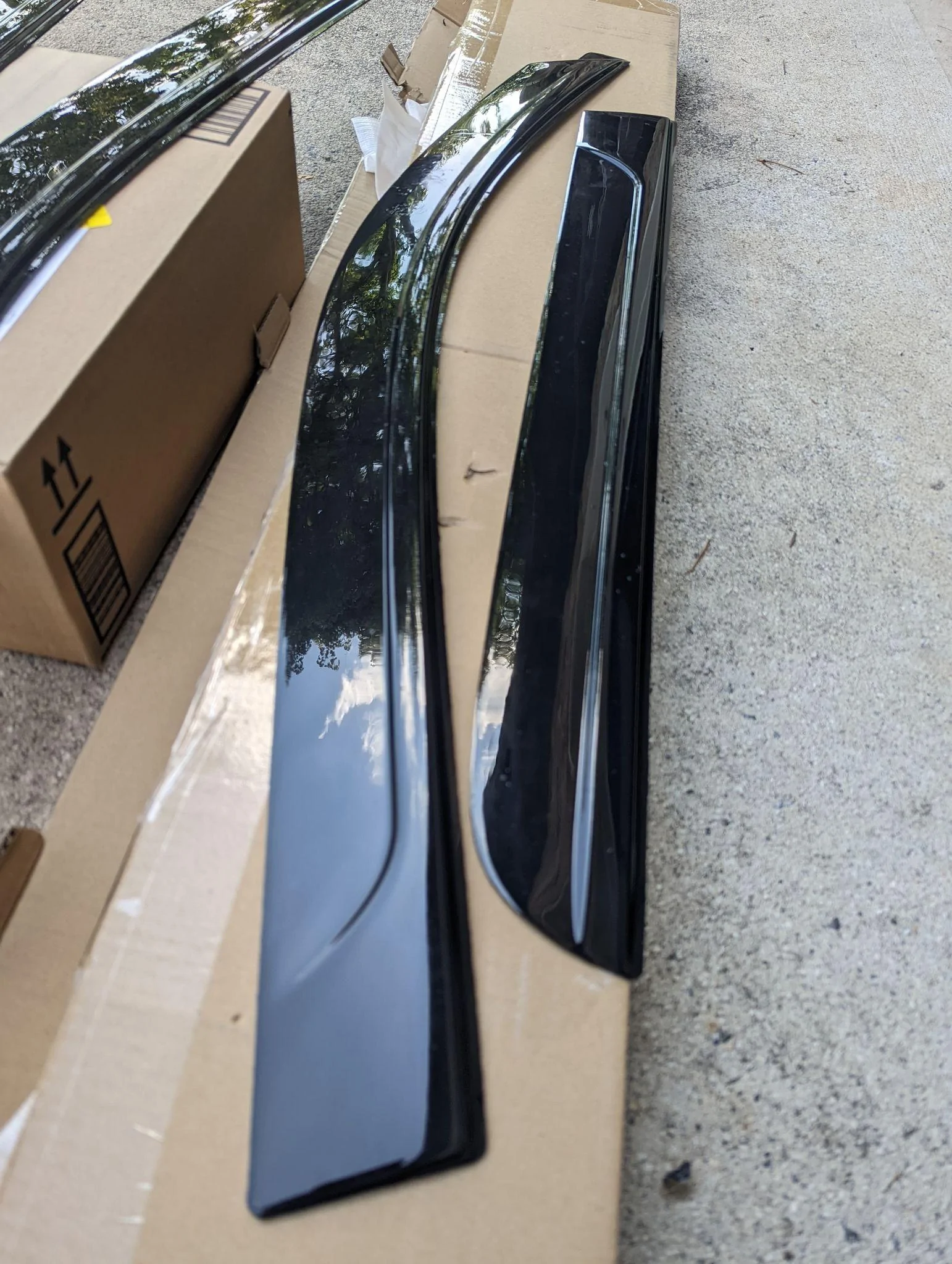 Ford Maverick FS: Ford OEM Window Visors 289531322_787674722640382_7942467766662703677_n