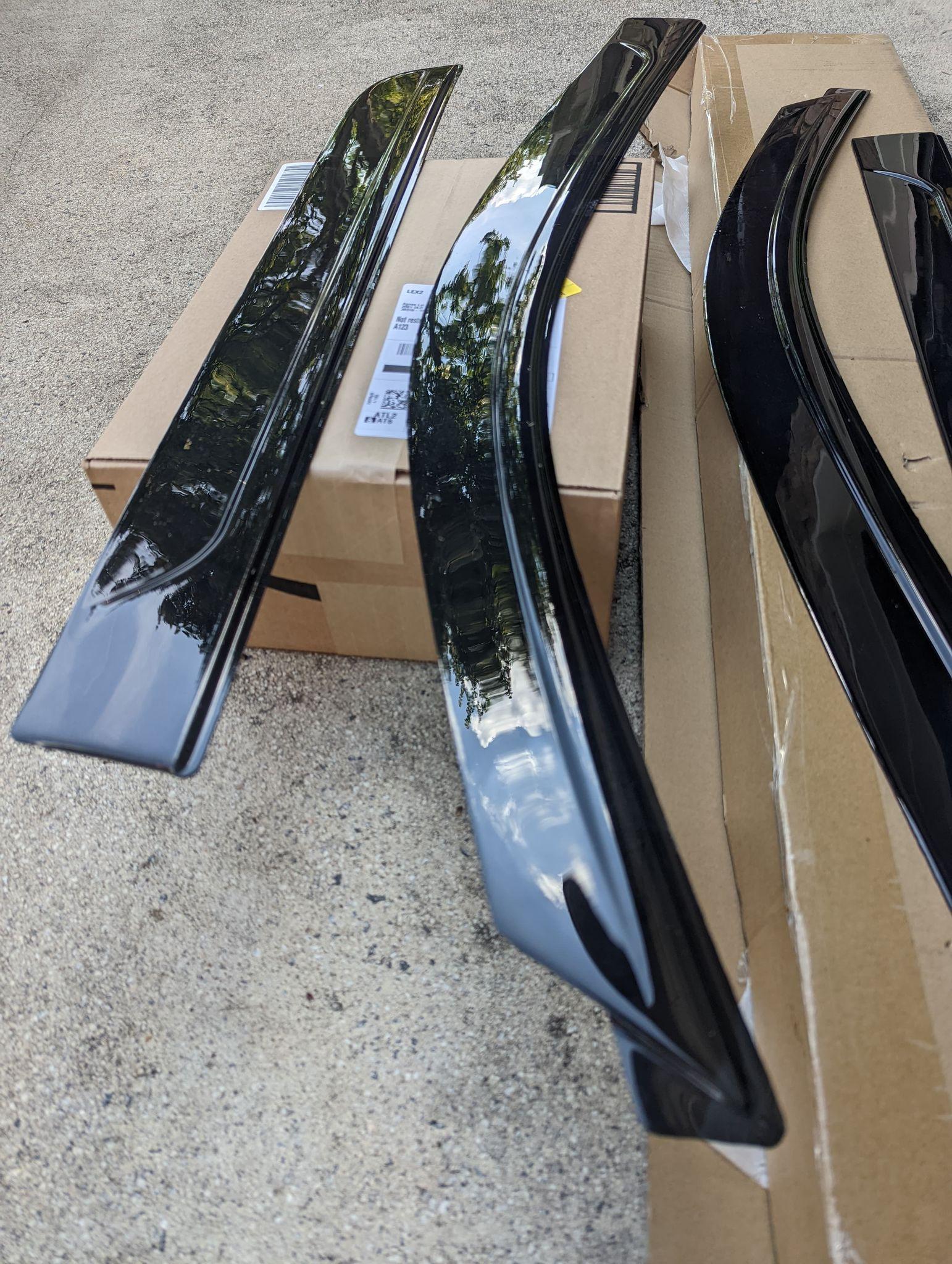Ford Maverick FS: Ford OEM Window Visors 289773968_3254000801509015_8547383121533406079_n