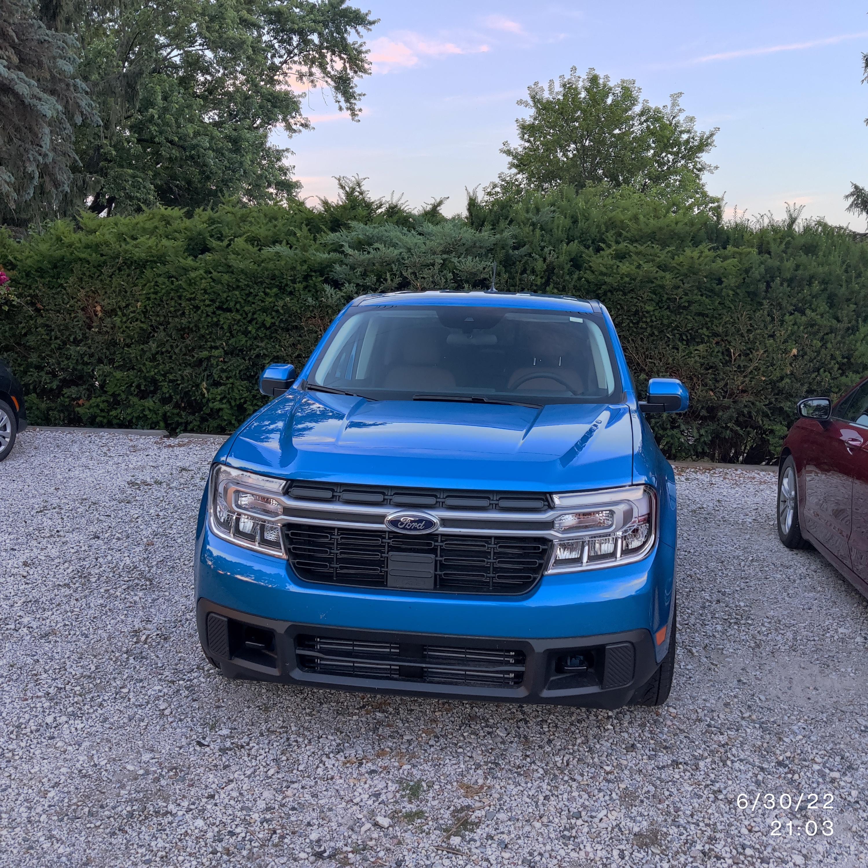 Ford Maverick VELOCITY BLUE Maverick Photos Thread IMG_20220630_210358