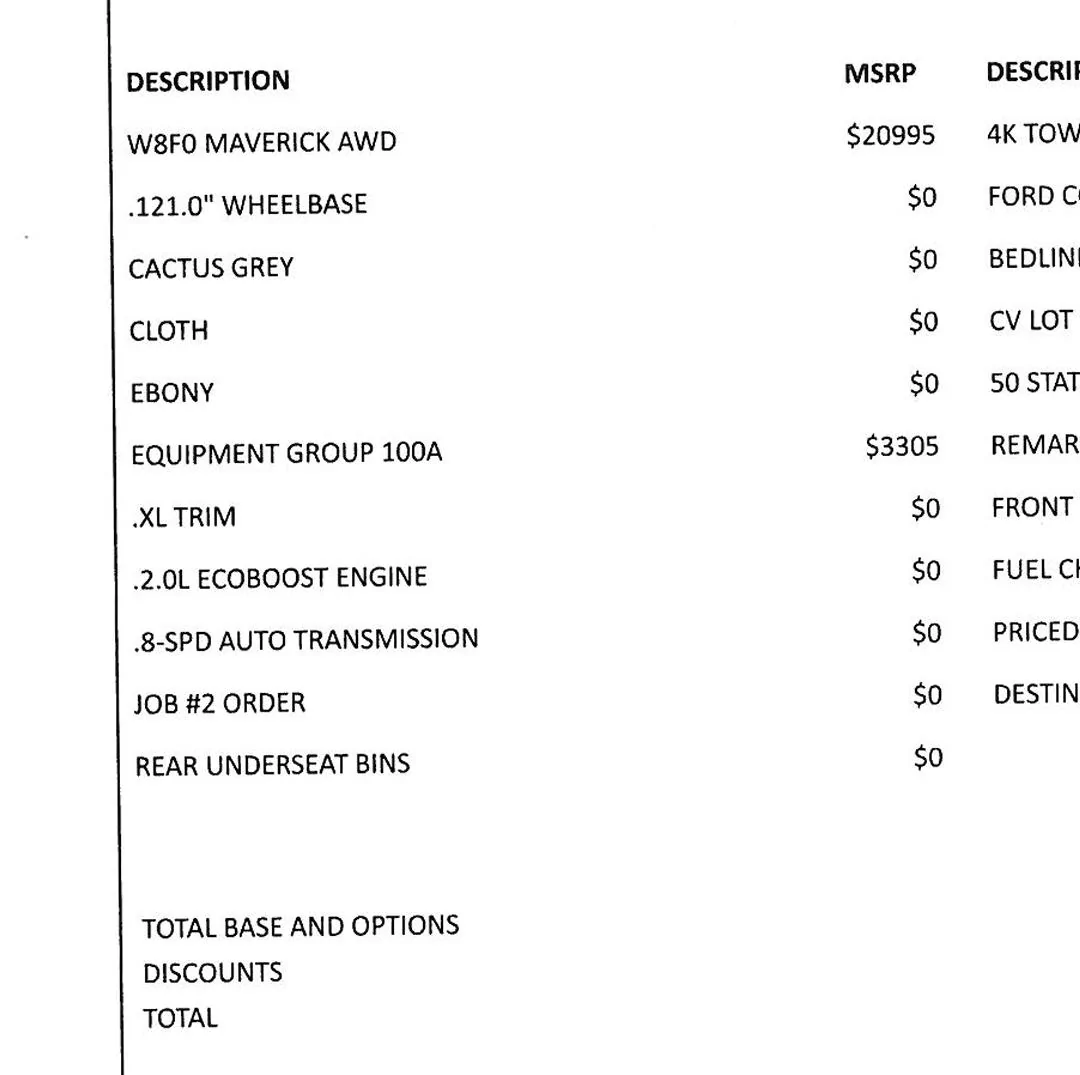 Ford Maverick Maverick Price Increased as of 7/1 Screenshot_20220701-133605_Adobe Acrobat
