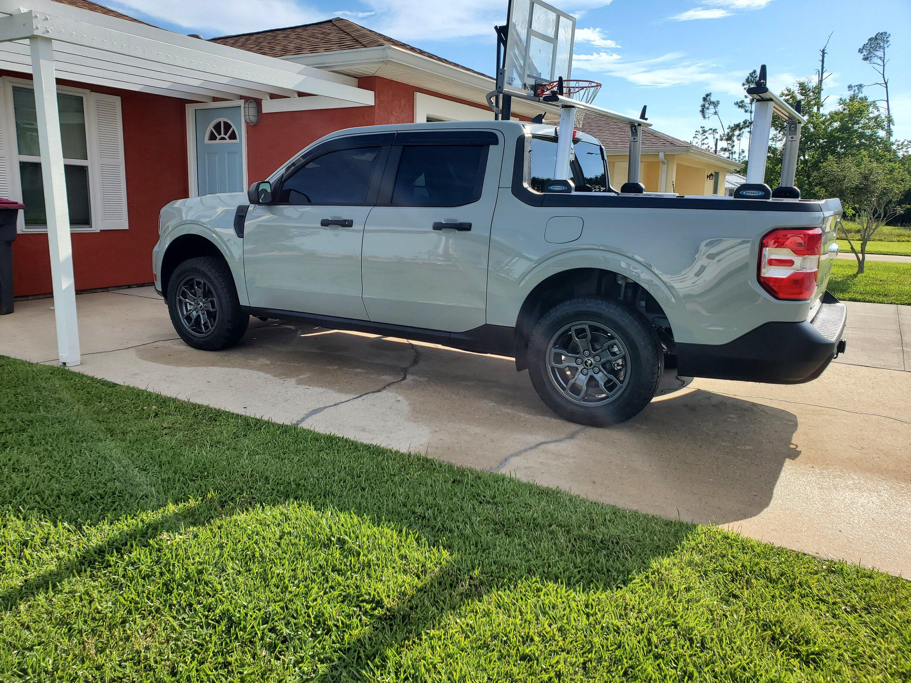 Ford Maverick Full size spare wheel swap (from Bronco Sport) 20220628_170745