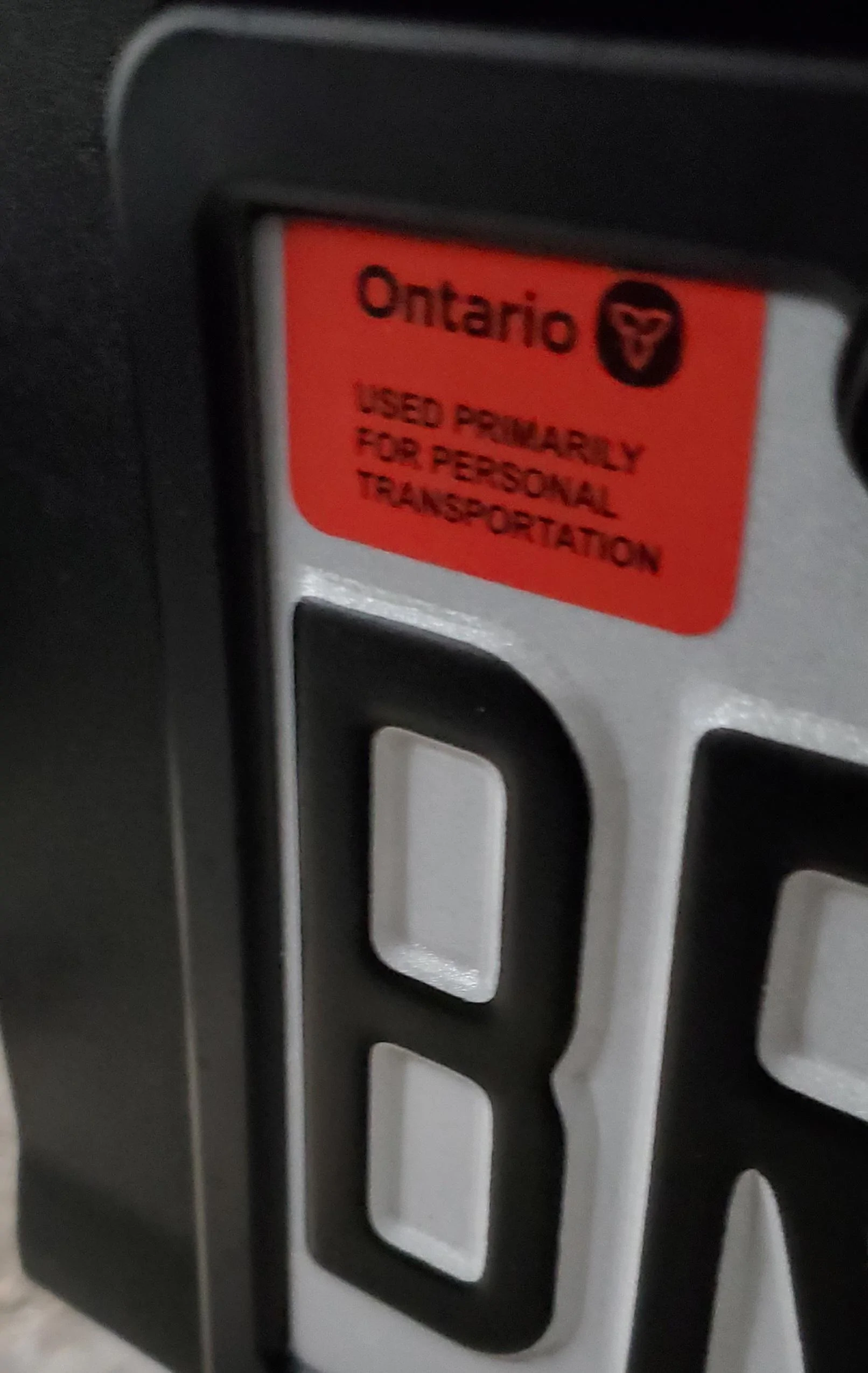 Ford Maverick Ontario License Plate question 20220702_190731