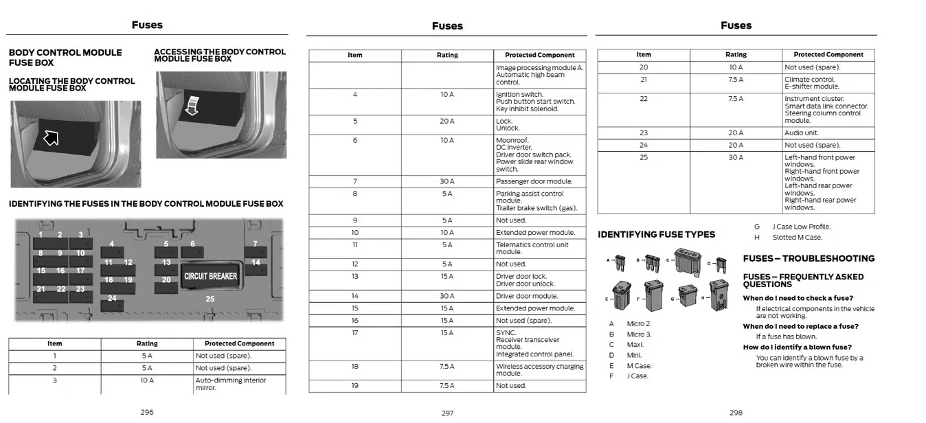 Ford Maverick Rear window defroster mavfus