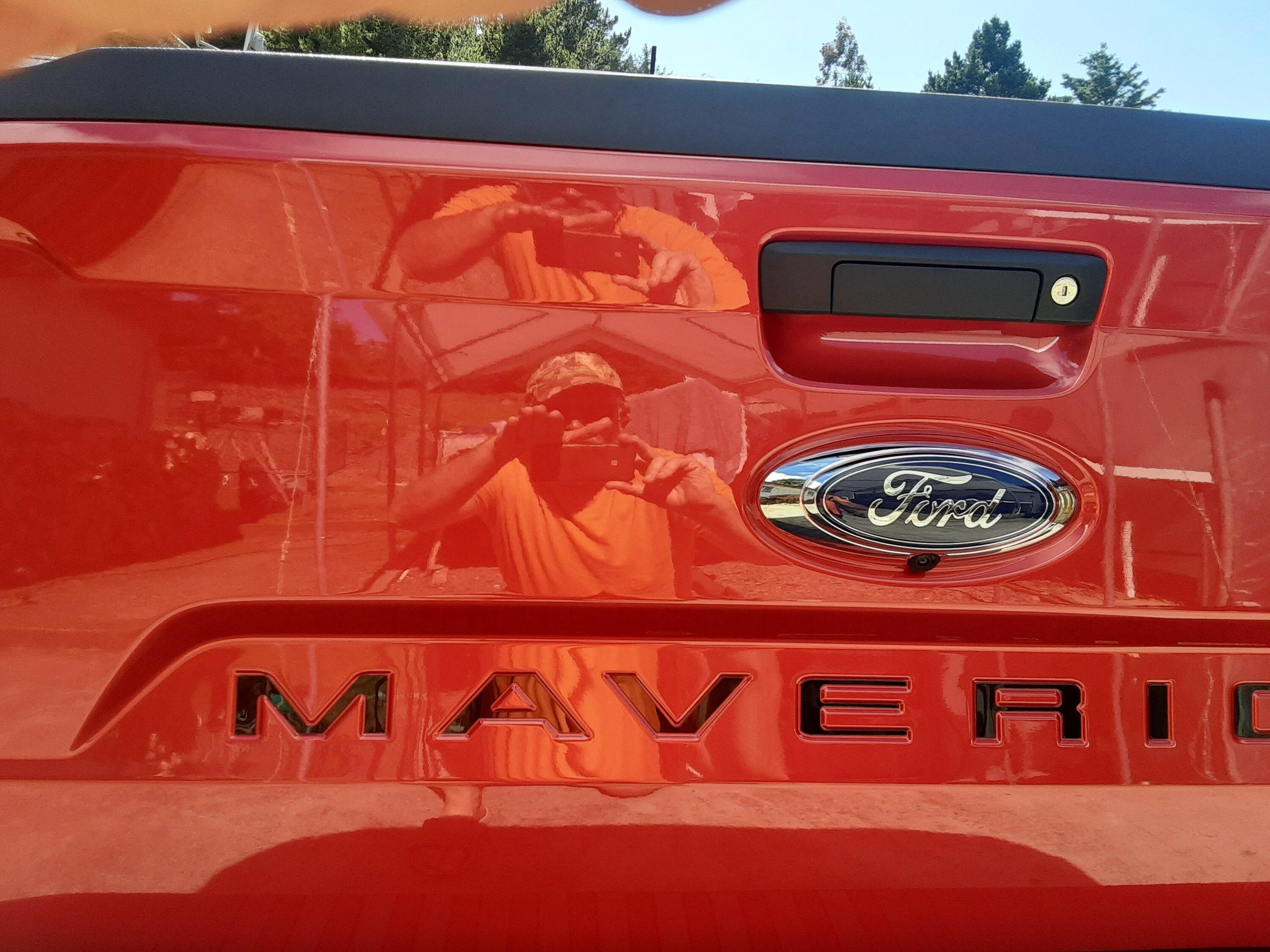Ford Maverick HOT PEPPER RED Maverick Photos Thread 20220628_162806