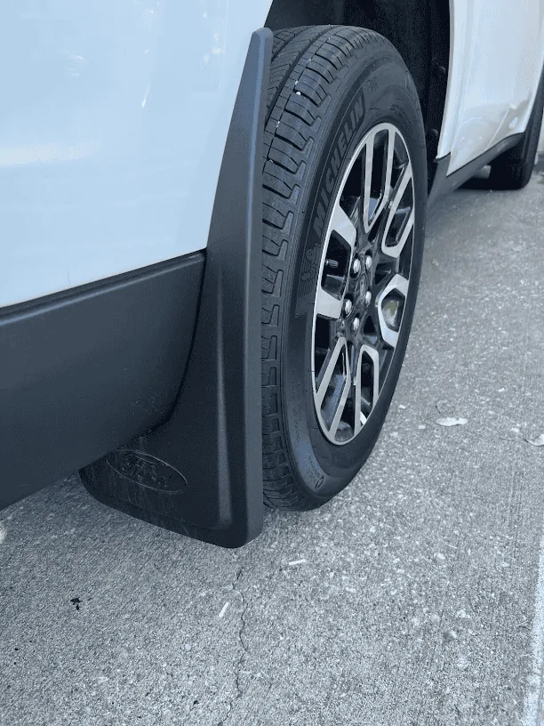 Ford Maverick Mudflaps RokBloks, or FoMoCo flaps or any others? 1657114865569