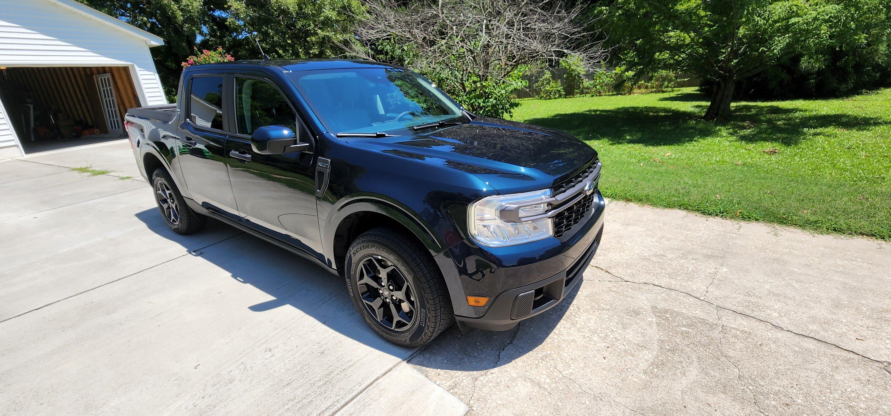 Ford Maverick What happens when you ceramic coat your truck? 20220706_142713