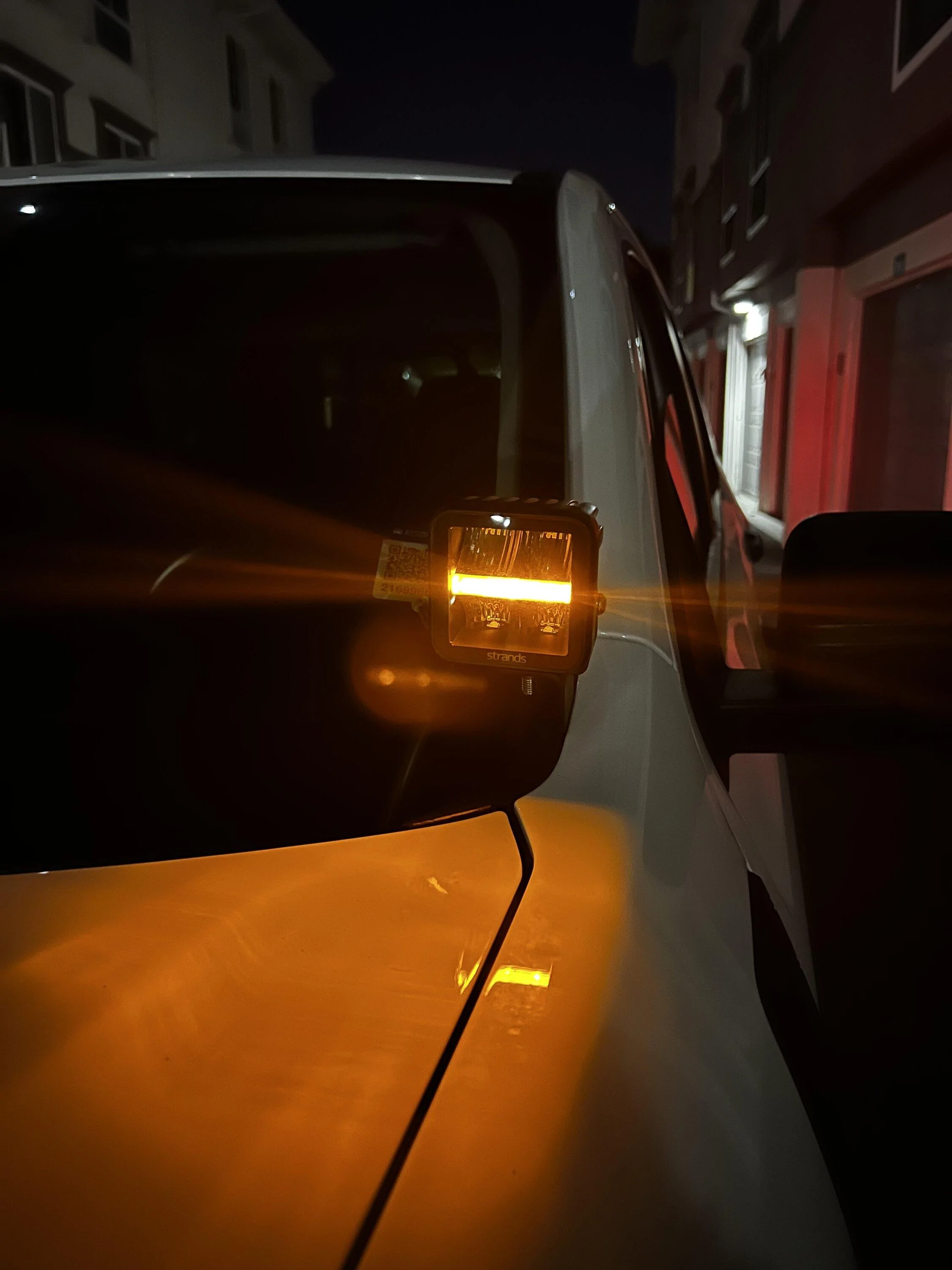 Ford Maverick Installed: Ditch lights with amber running light AD28BFB8-E190-4F9C-8B0E-63DD3D4A672A
