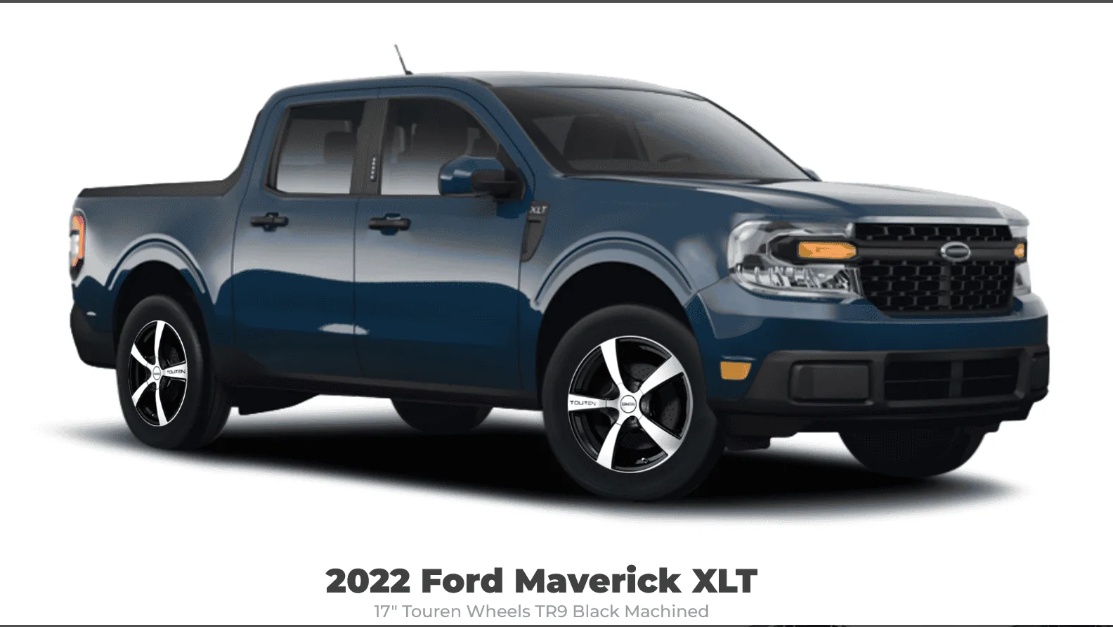 Ford Maverick Installed 17" Touren TR9 black wheels on my Maverick Maverick with Touren wheels